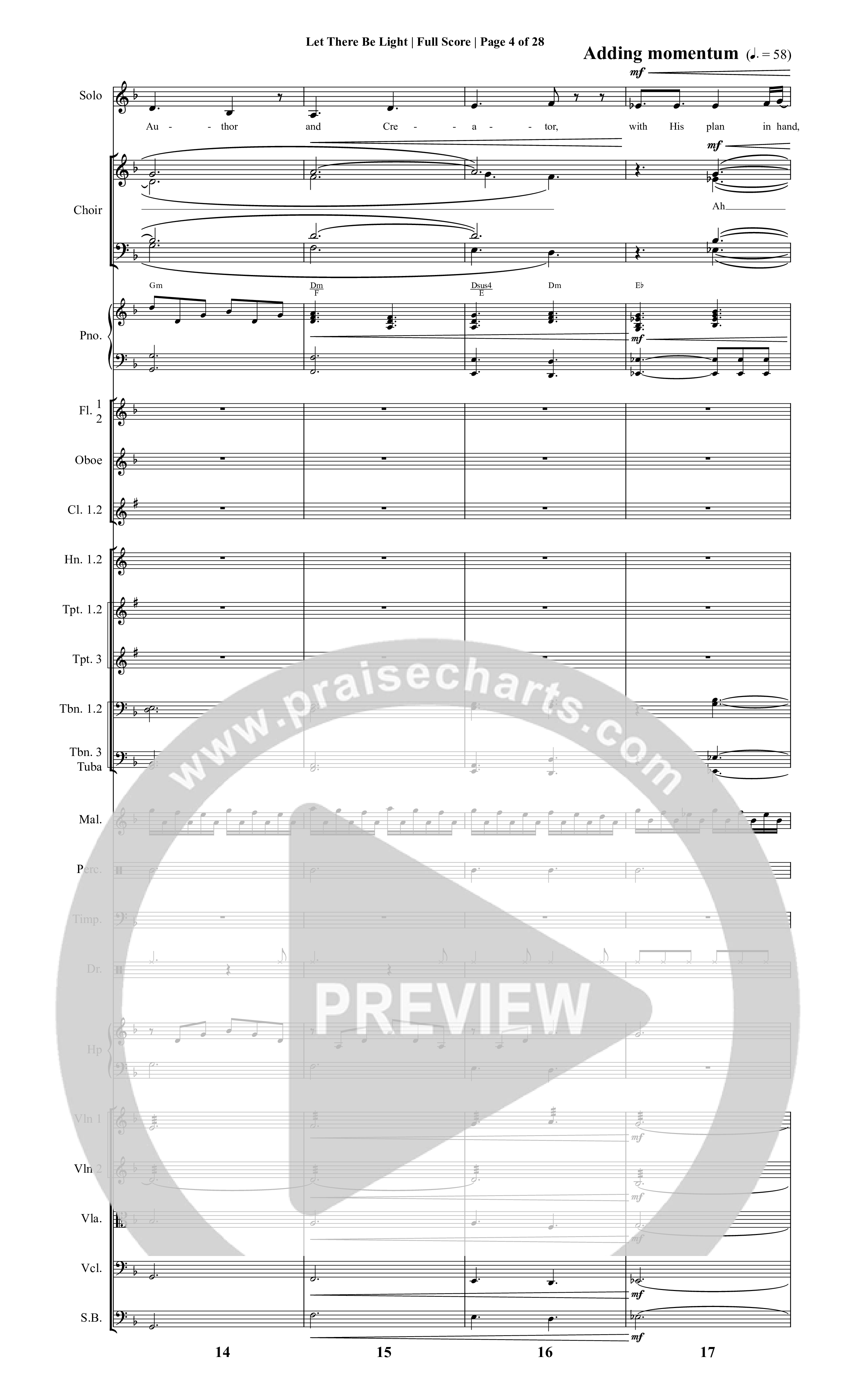 It Is Written (19 Song Choral Collection) Song 2 (Orchestration) (Christopher R. Brown)