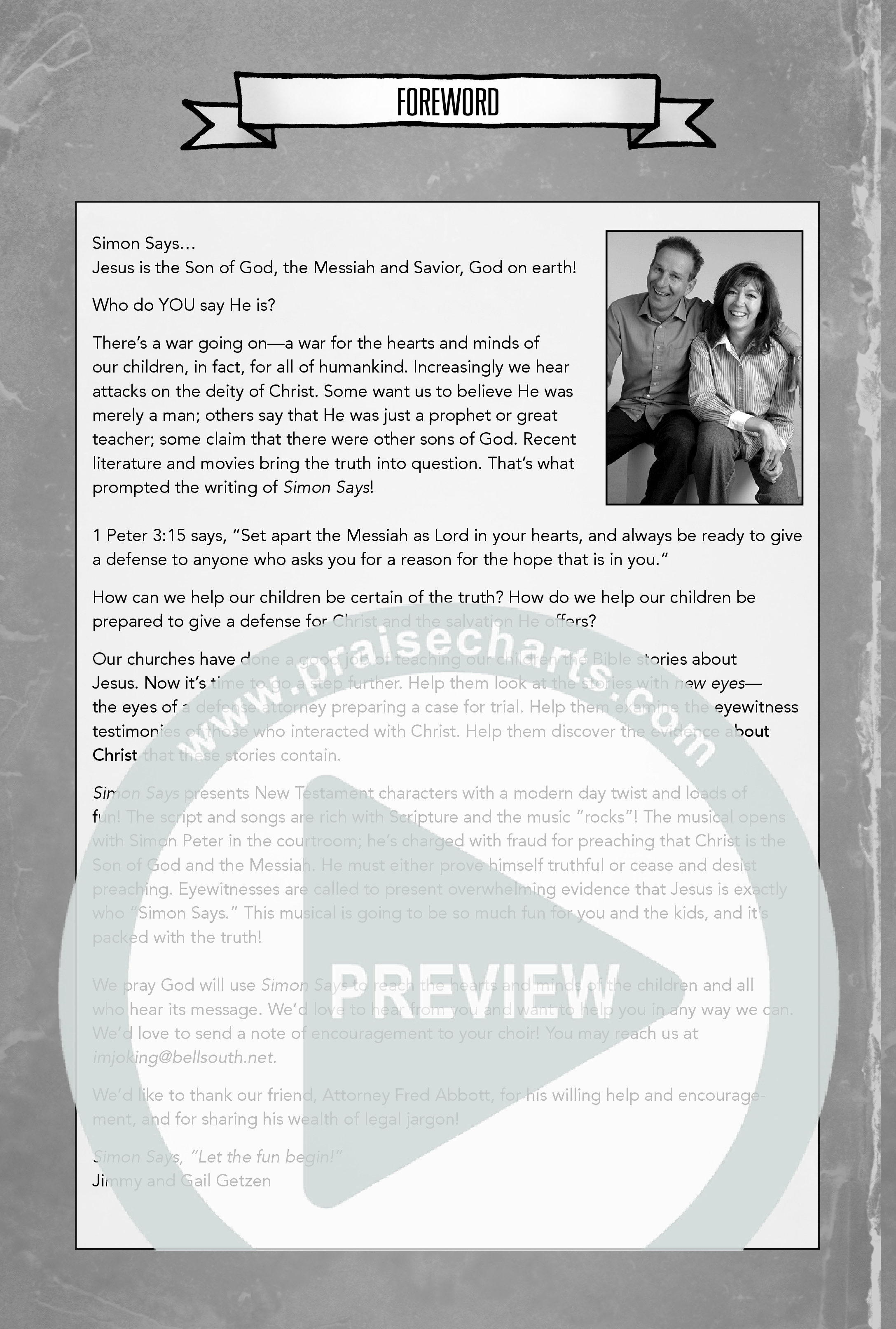 Simon Says (9 Song Choral Collection) Instructions (Lifeway Kids)