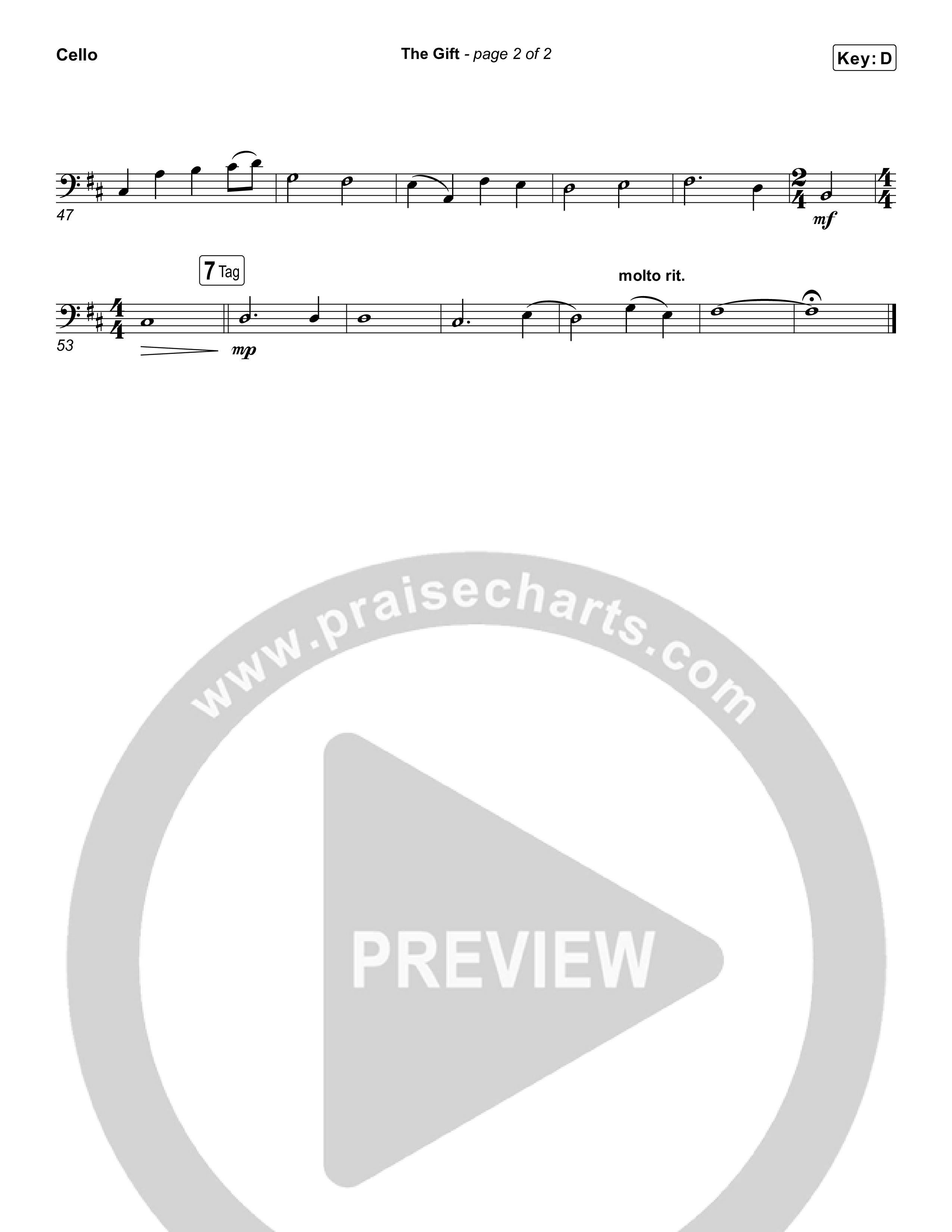 The Gift Cello (Maverick City Music / Naomi Raine / Nick Day)