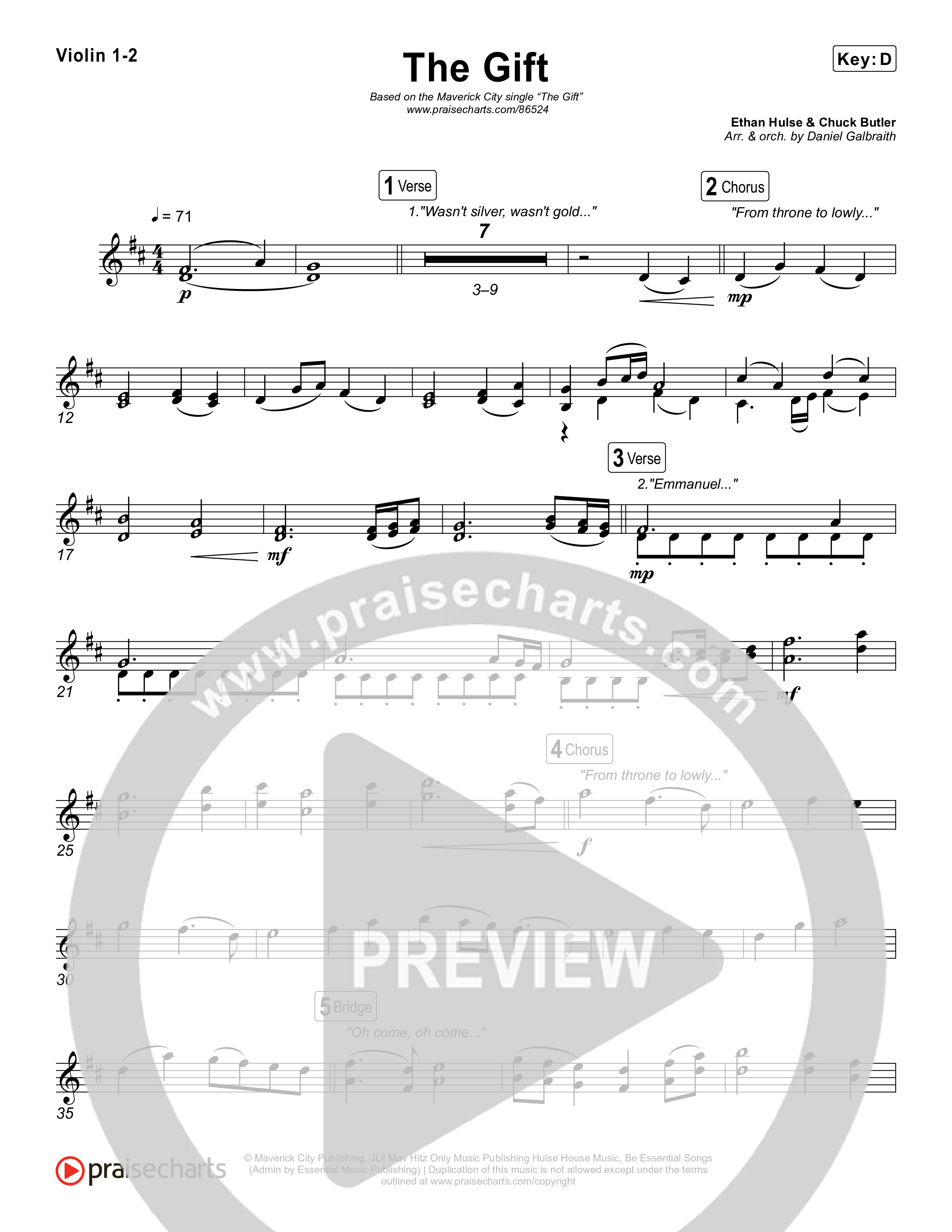 The Gift String Pack (Maverick City Music / Naomi Raine / Nick Day)