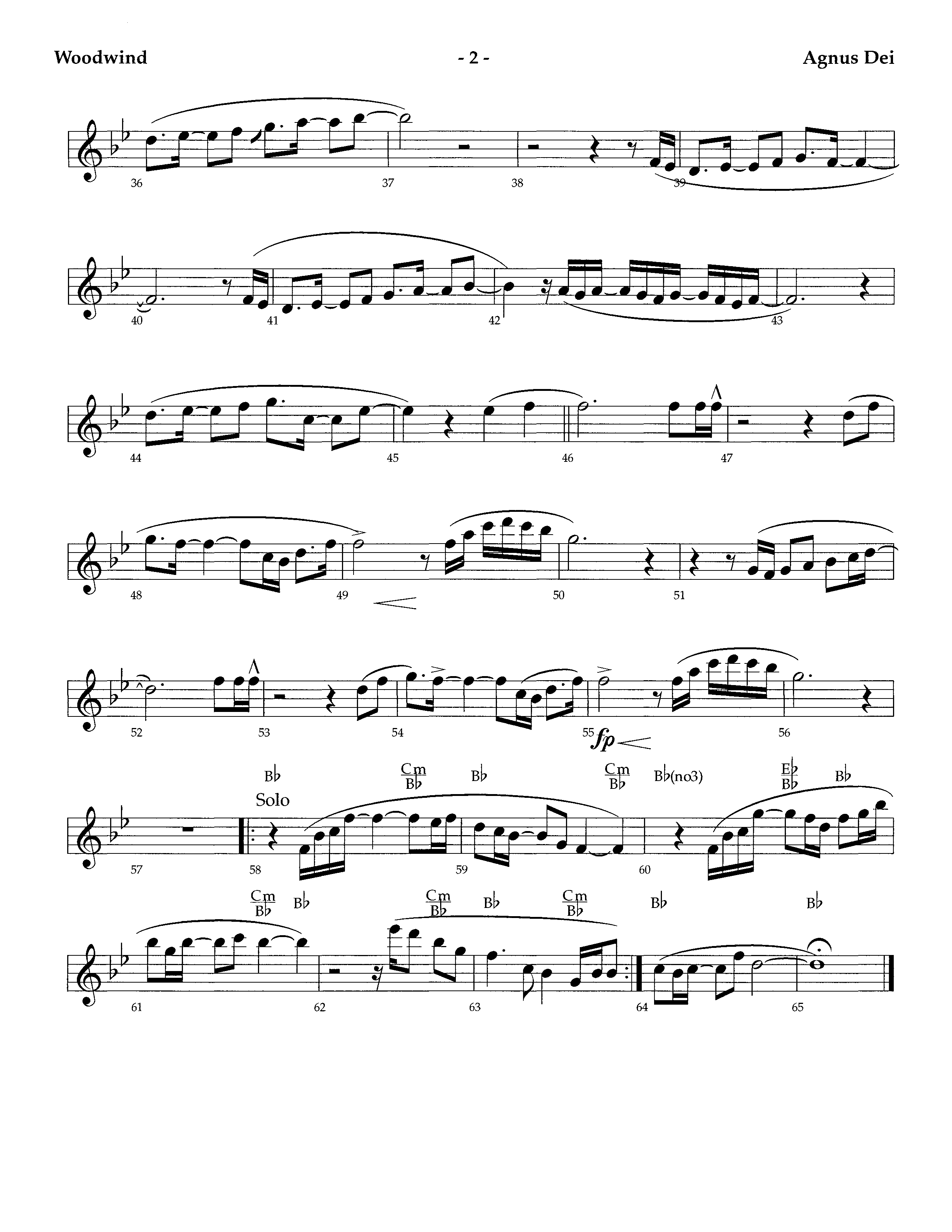 Agnus Dei (Instrumental) Winds (Lifeway Worship / Arr. Richard Kingsmore)