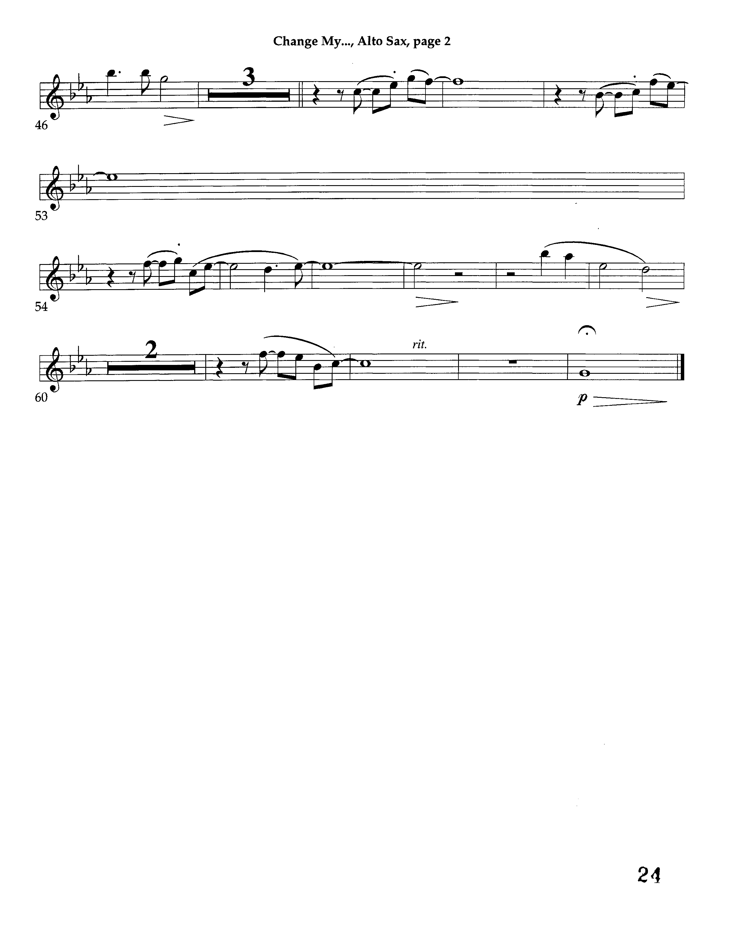 Change My Heart O God (with I Surrender All) (Instrumental) Alto Sax (Lifeway Worship / Arr. Richard Kingsmore)