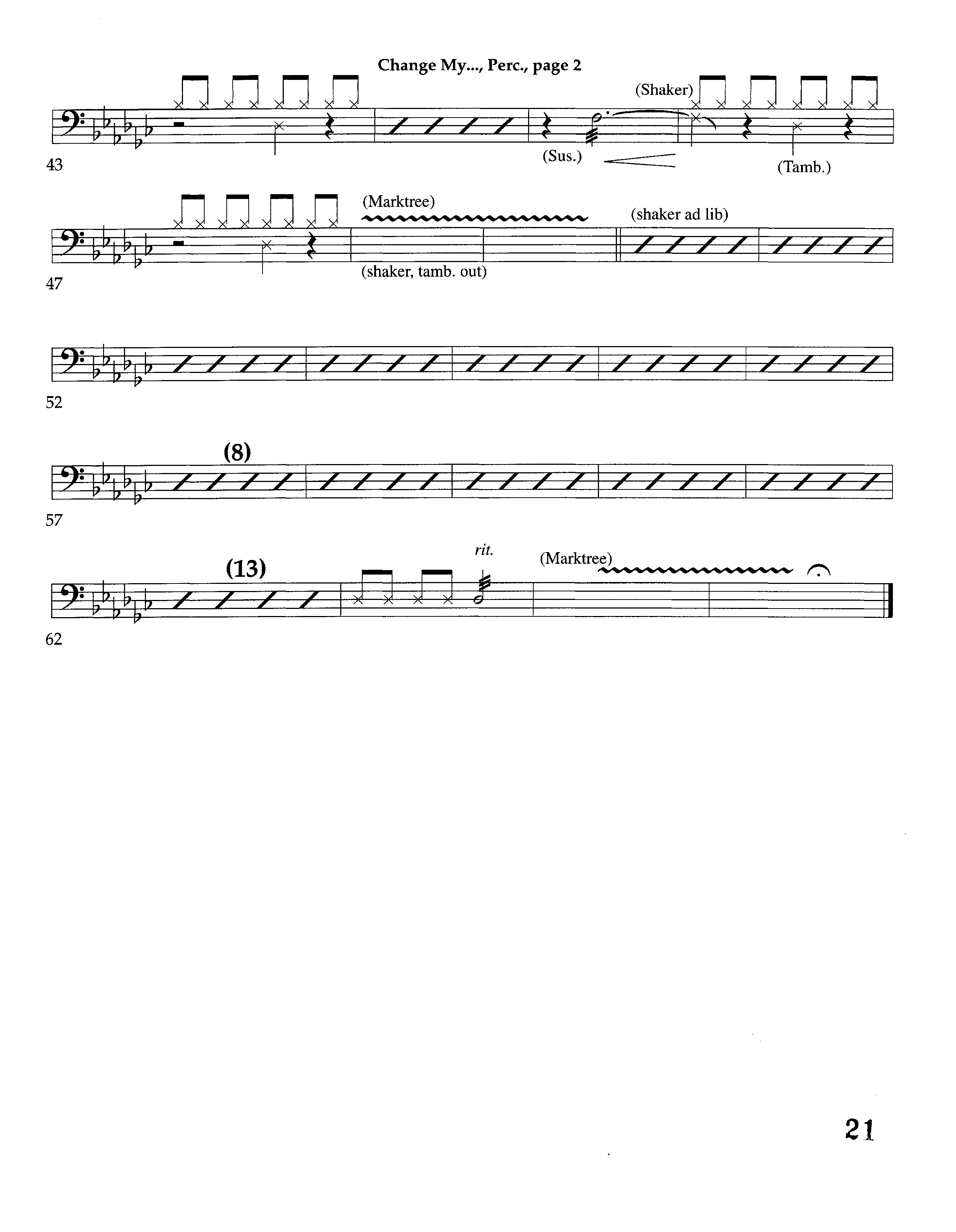 Change My Heart O God (with I Surrender All) (Instrumental) Percussion (Lifeway Worship / Arr. Richard Kingsmore)