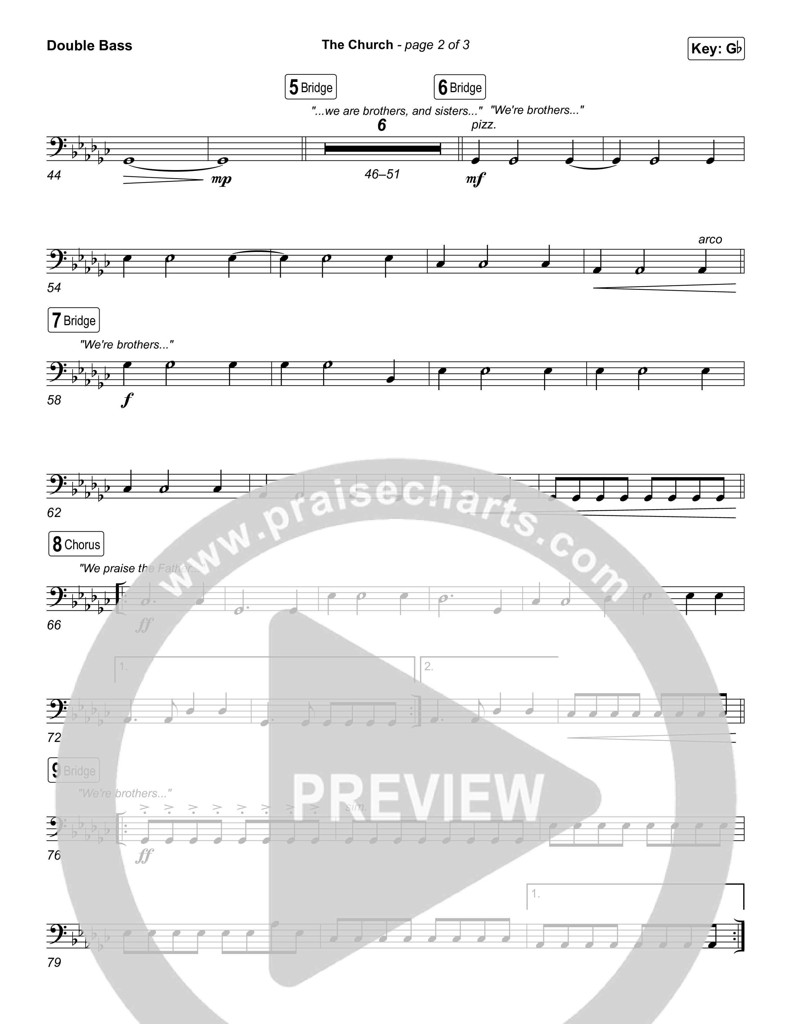 The Church (Live) String Bass (Bethel Music)