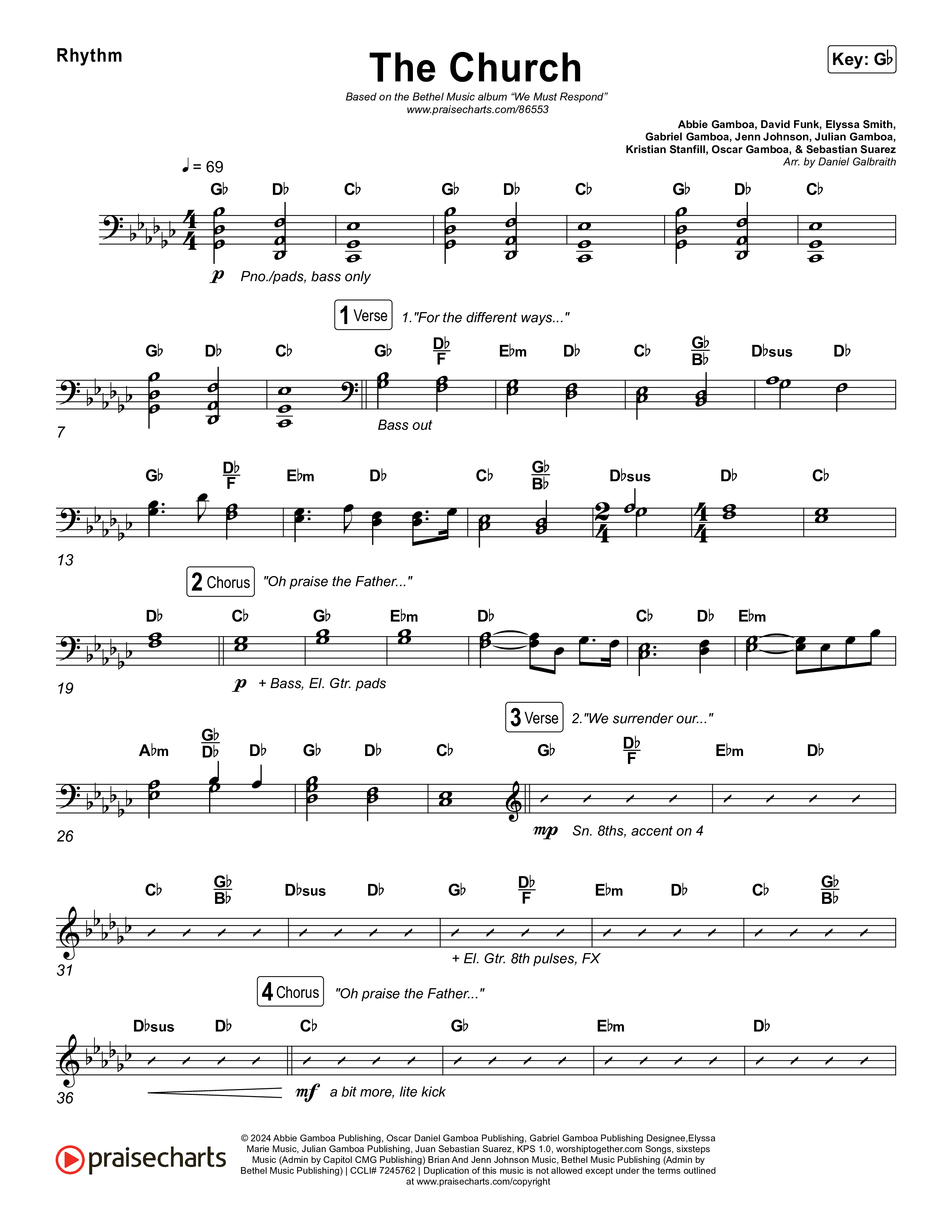 The Church (Live) Rhythm Pack (Bethel Music)