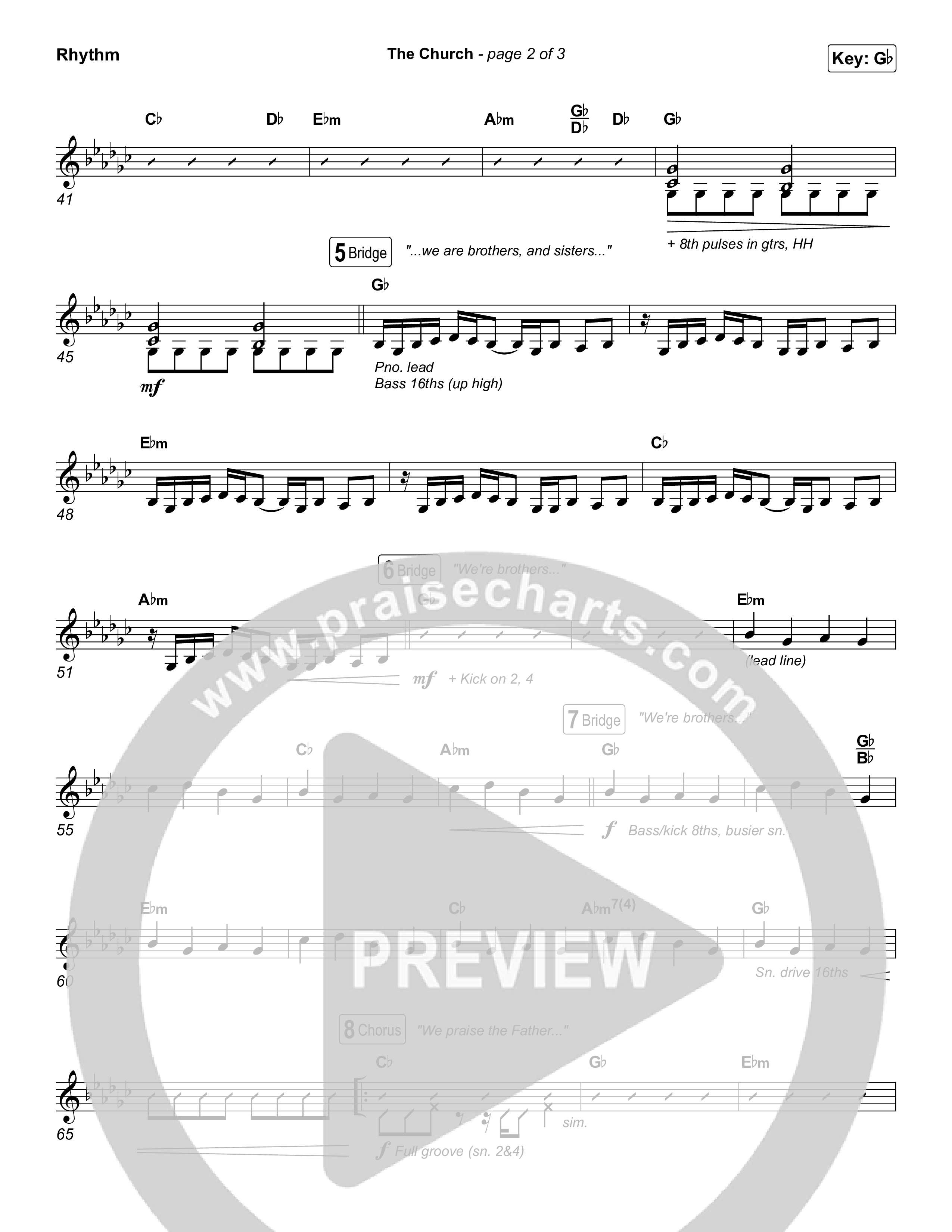 The Church (Live) Rhythm Pack (Bethel Music)