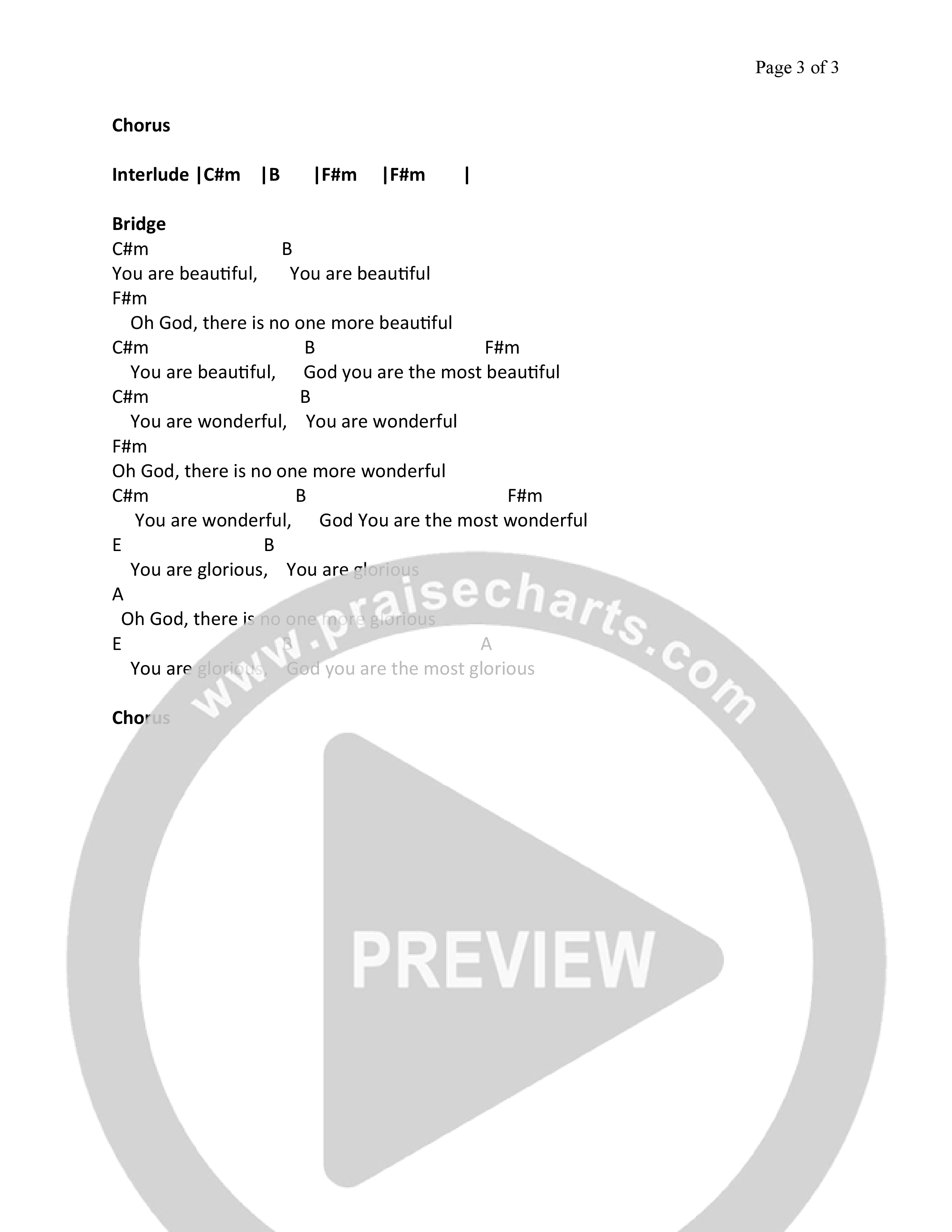 Overwhelmed Chord Chart (Melanie Waldman)