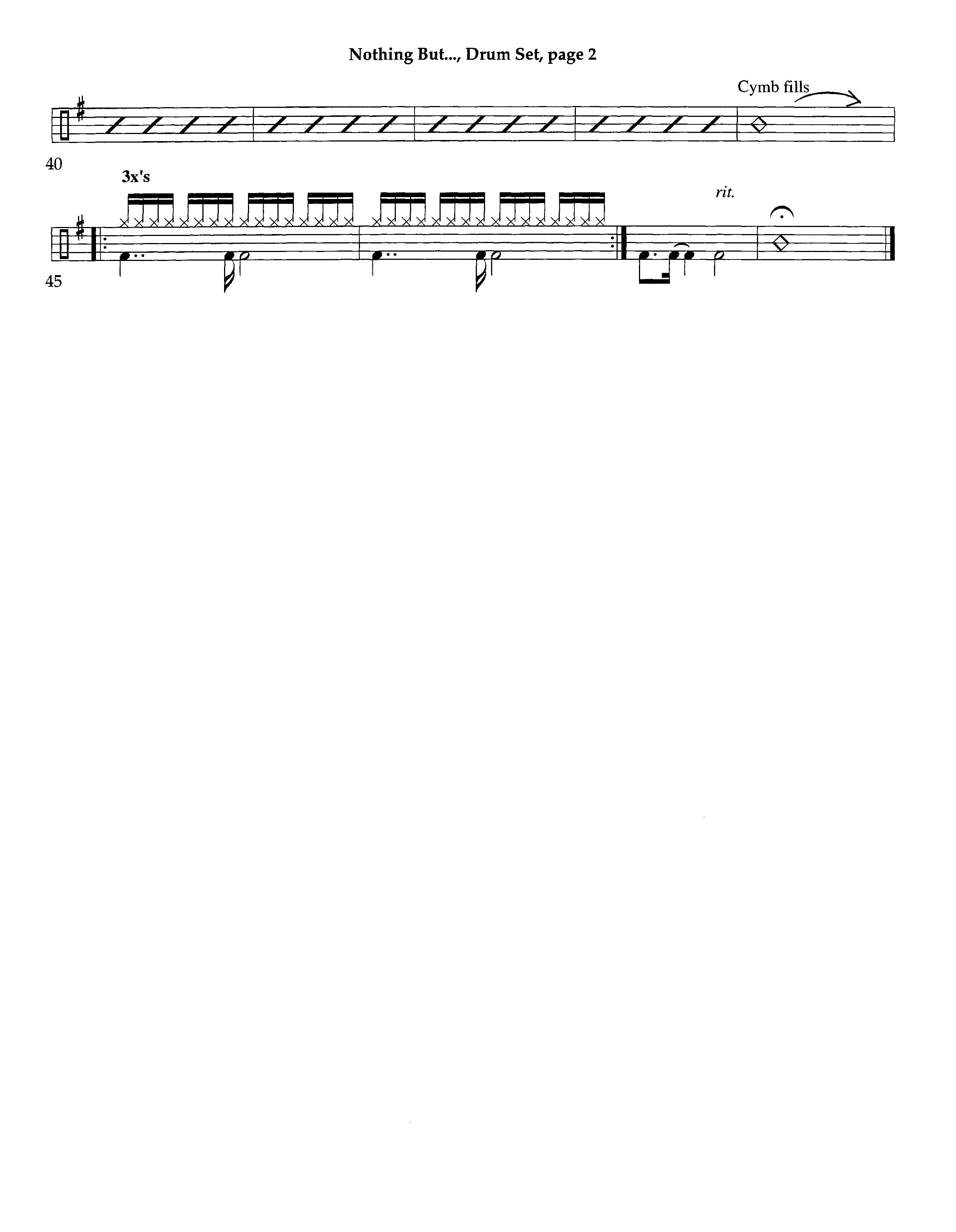 Nothing But The Blood (Instrumental) Drum Set (Lifeway Worship / Arr. Richard Kingsmore)