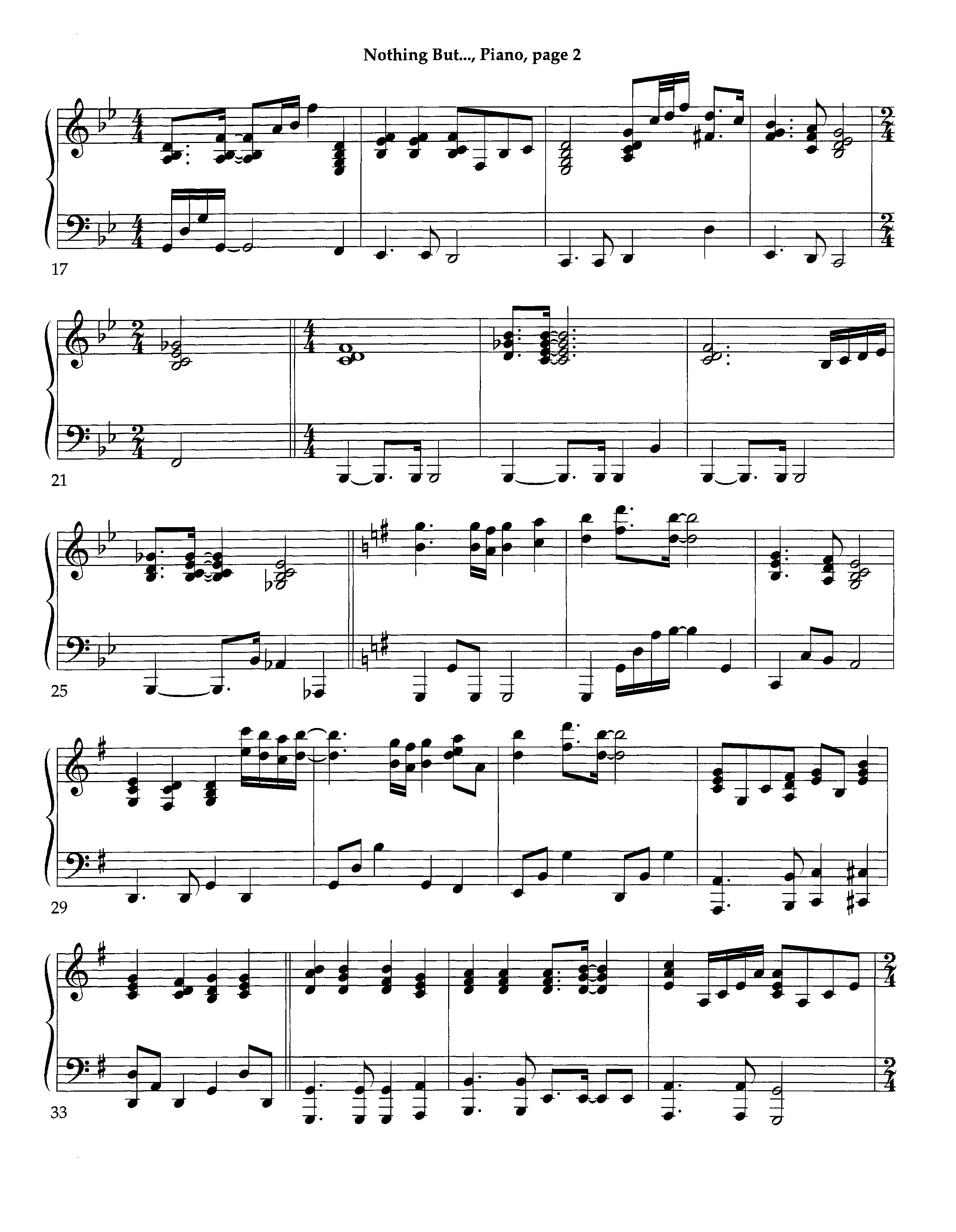 Nothing But The Blood (Instrumental) Piano Sheet (Lifeway Worship / Arr. Richard Kingsmore)