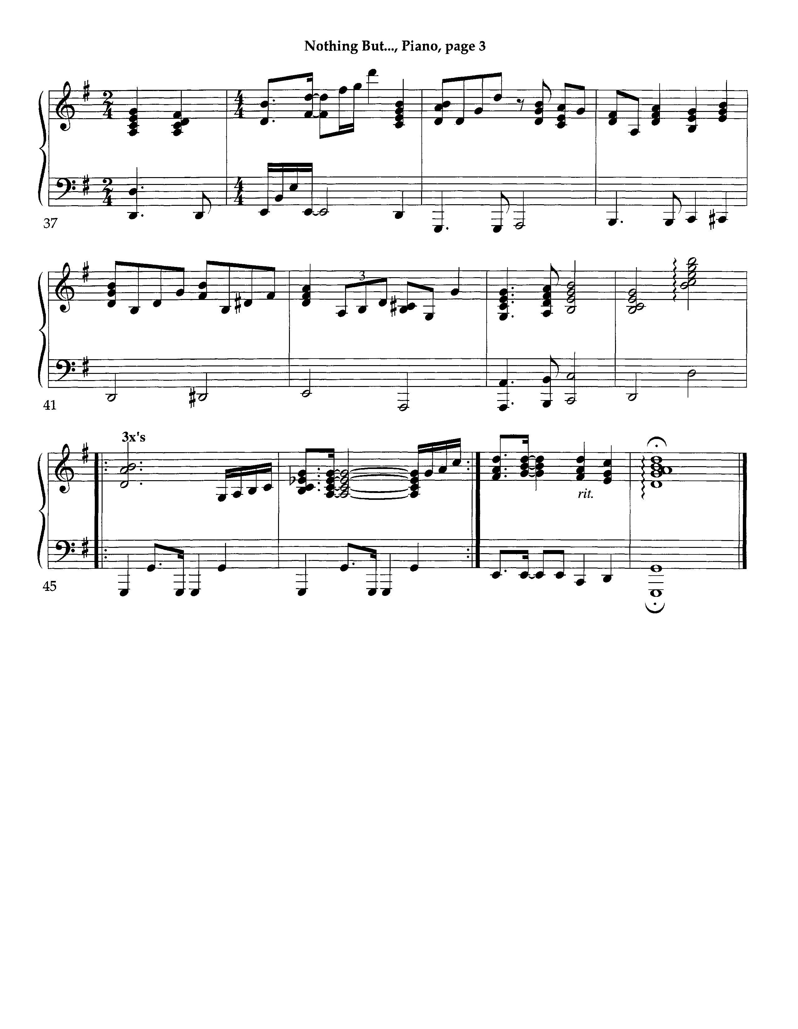 Nothing But The Blood (Instrumental) Piano Sheet (Lifeway Worship / Arr. Richard Kingsmore)