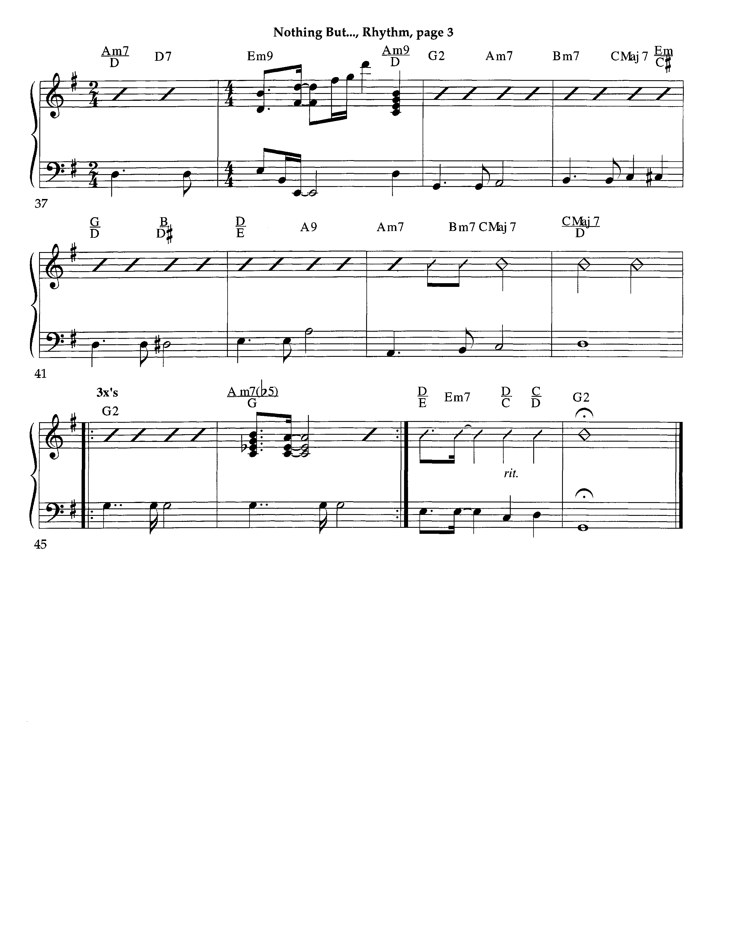 Nothing But The Blood (Instrumental) Rhythm Chart (Lifeway Worship / Arr. Richard Kingsmore)