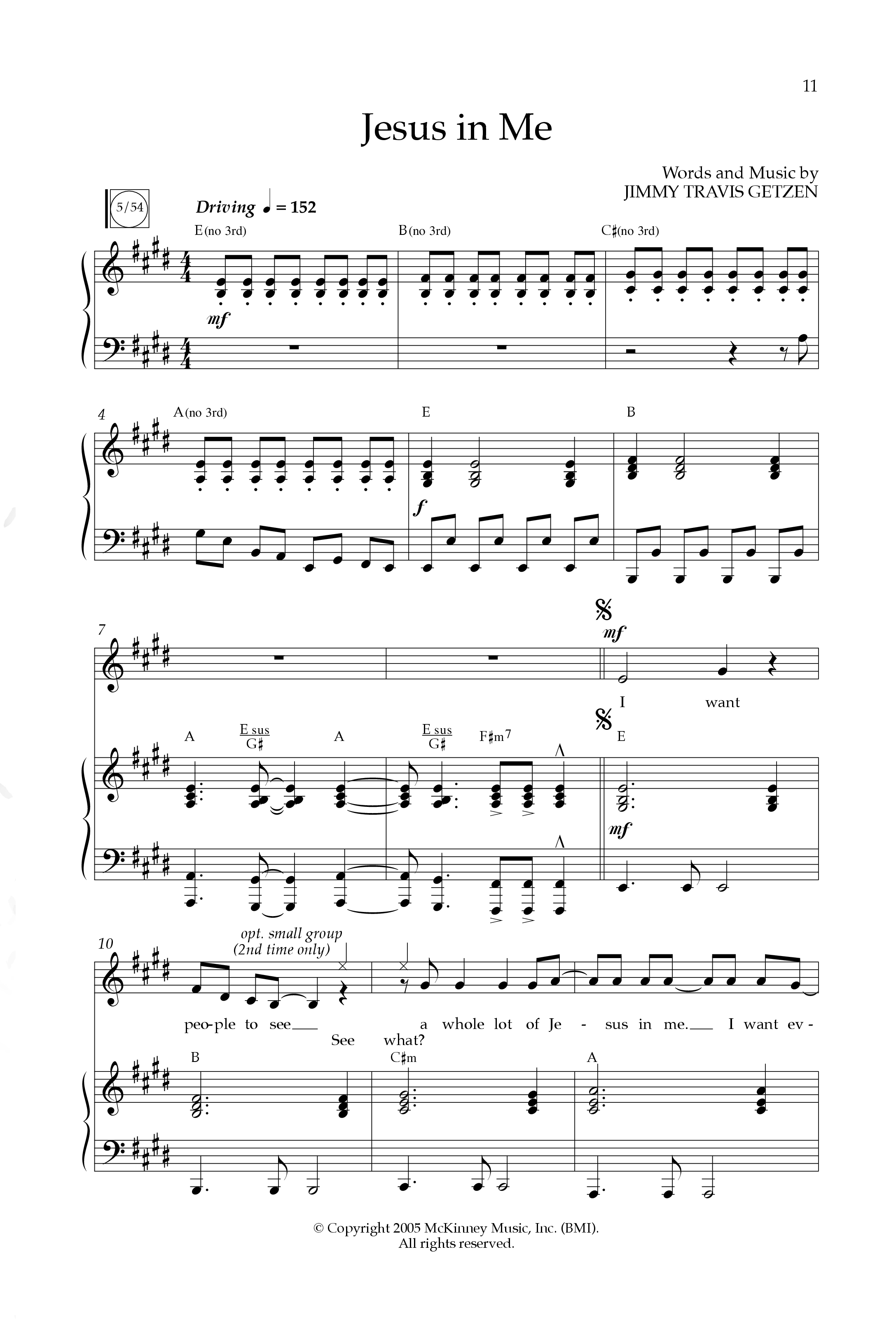 Race To Win (10 Song Choral Collection) Song 2 (Piano SATB) (Lifeway Choral)
