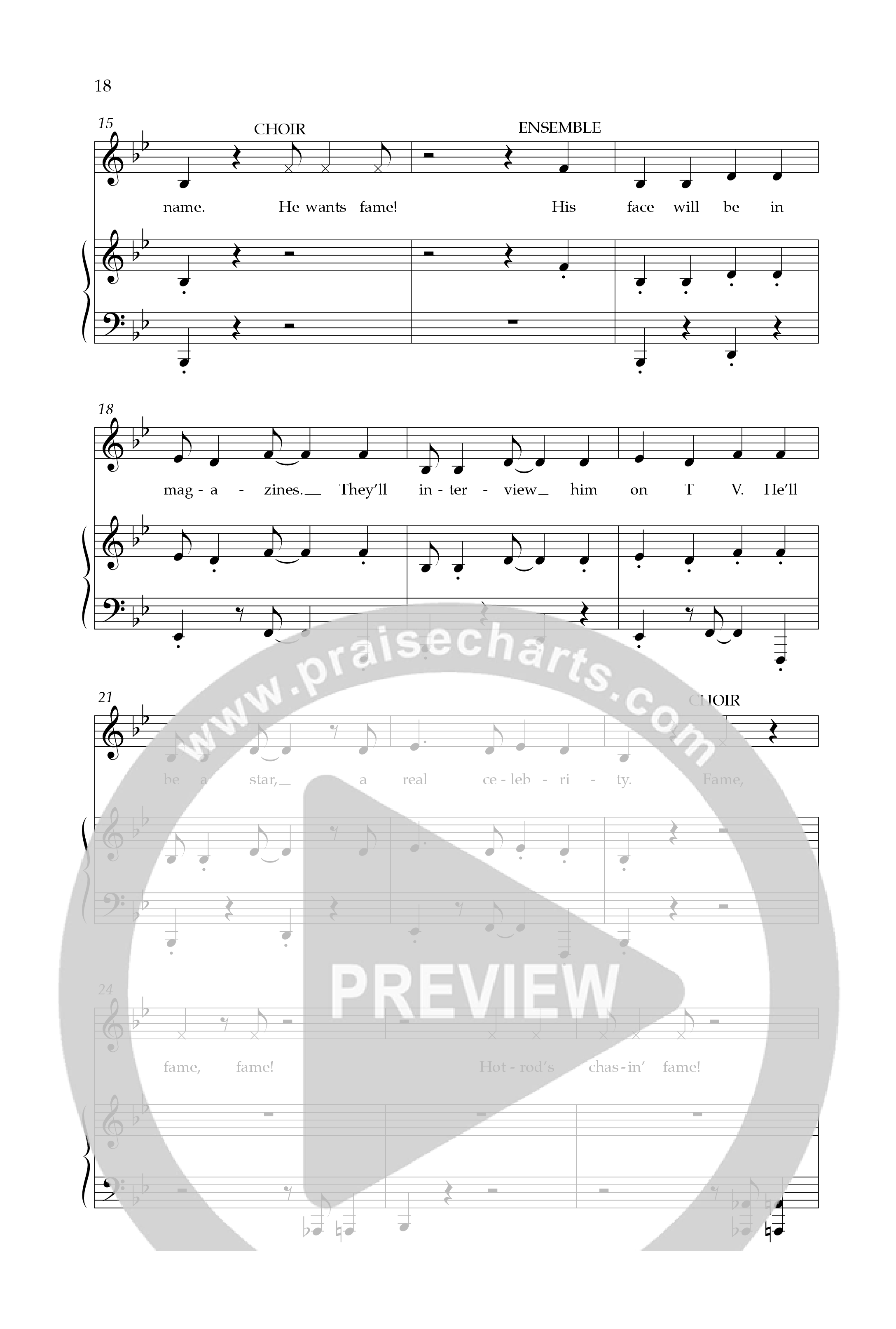 Race To Win (10 Song Choral Collection) Song 3 (Piano SATB) (Lifeway Choral)