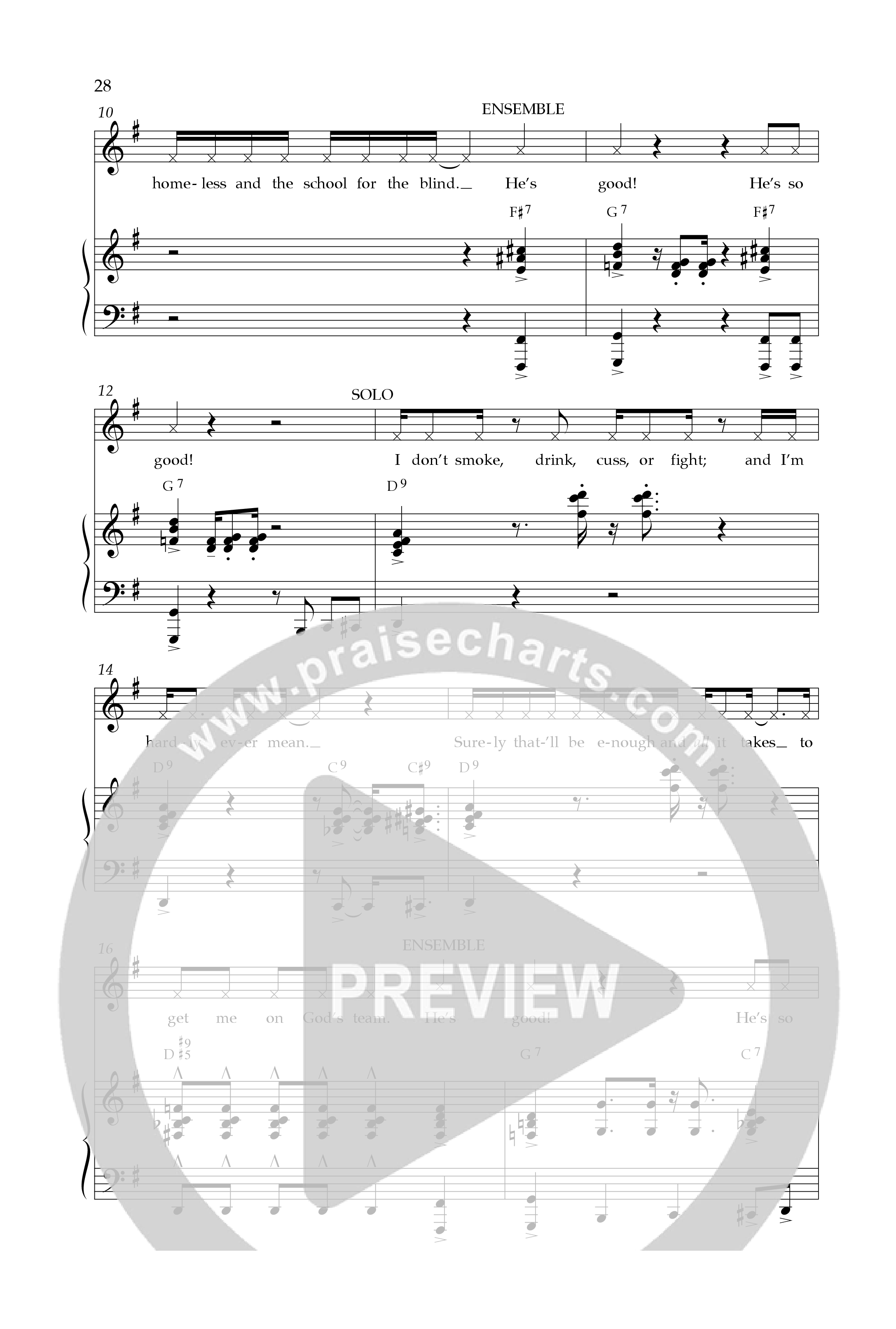 Race To Win (10 Song Choral Collection) Song 4 (Piano SATB) (Lifeway Choral)