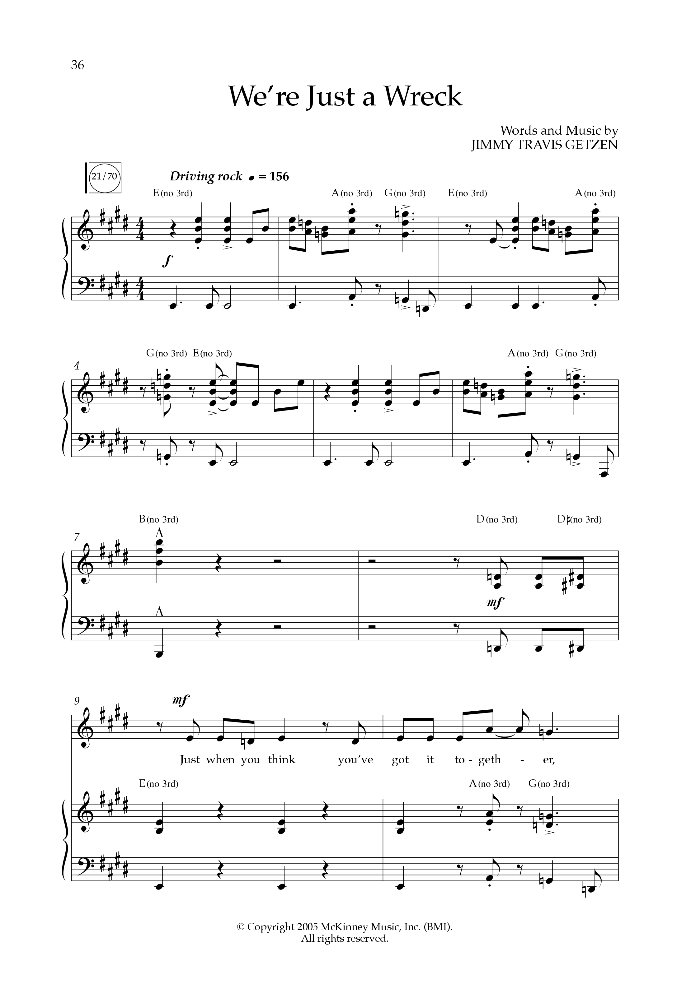 Race To Win (10 Song Choral Collection) Song 5 (Piano SATB) (Lifeway Choral)
