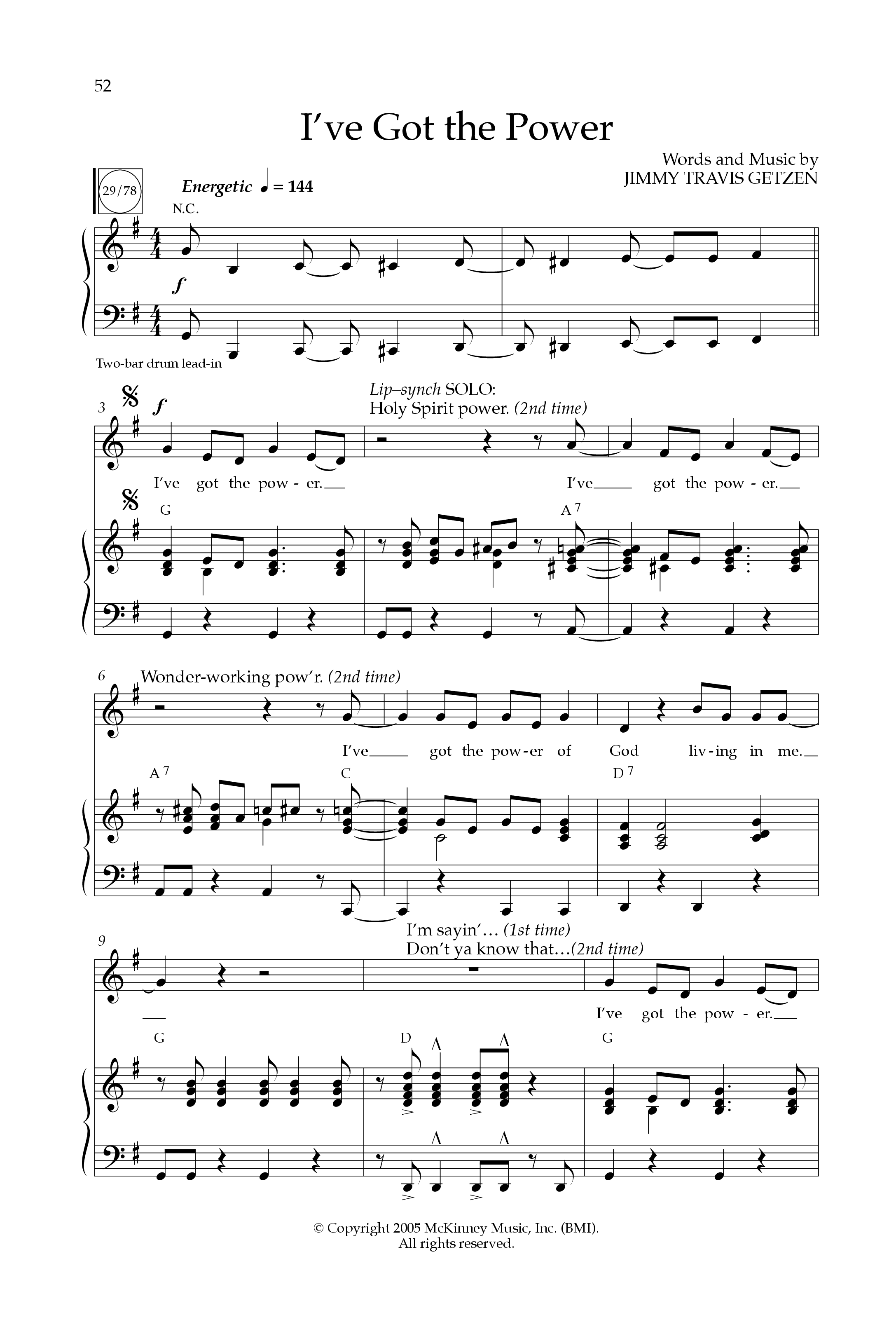 Race To Win (10 Song Choral Collection) Song 7 (Piano SATB) (Lifeway Choral)