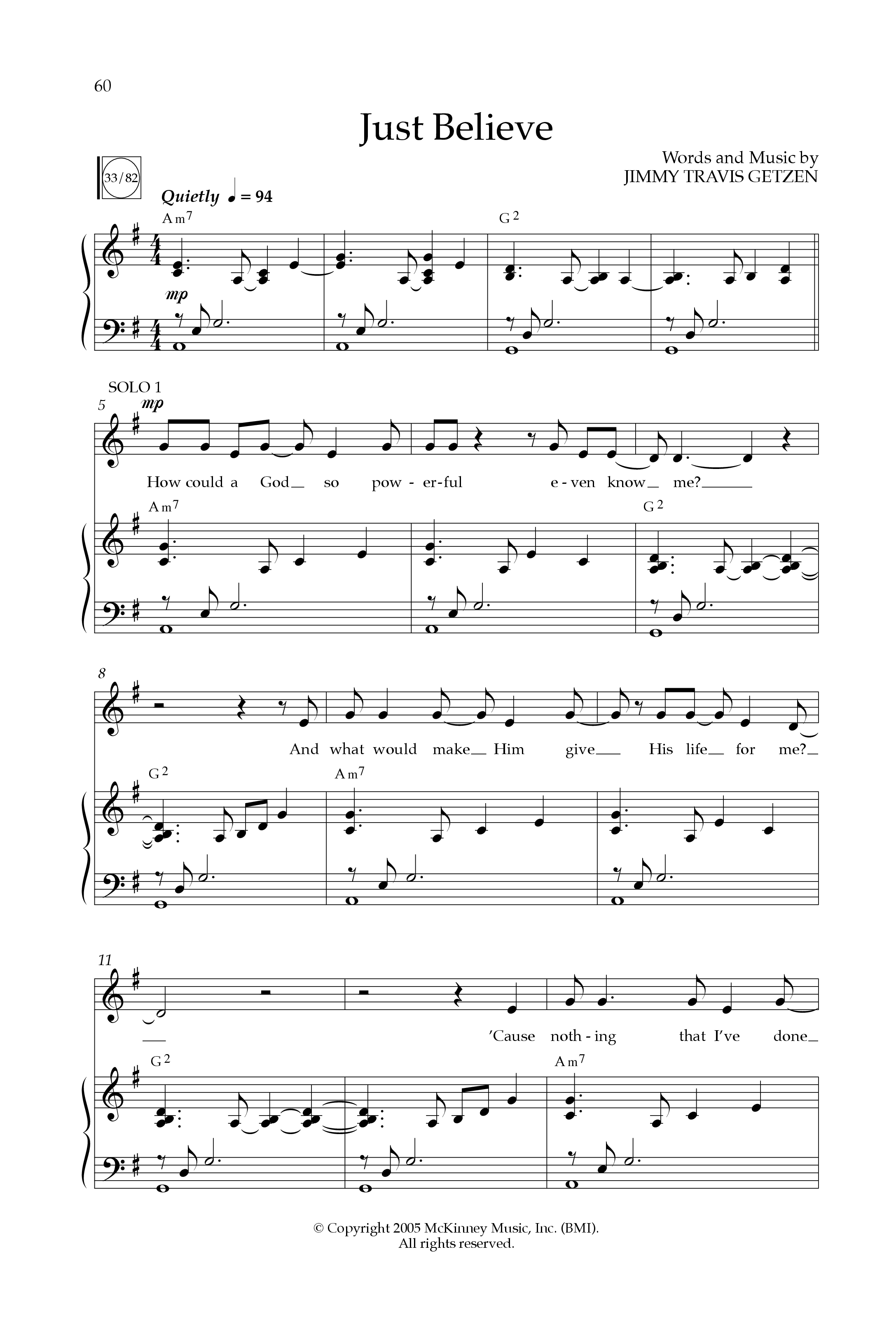 Race To Win (10 Song Choral Collection) Song 8 (Piano SATB) (Lifeway Choral)