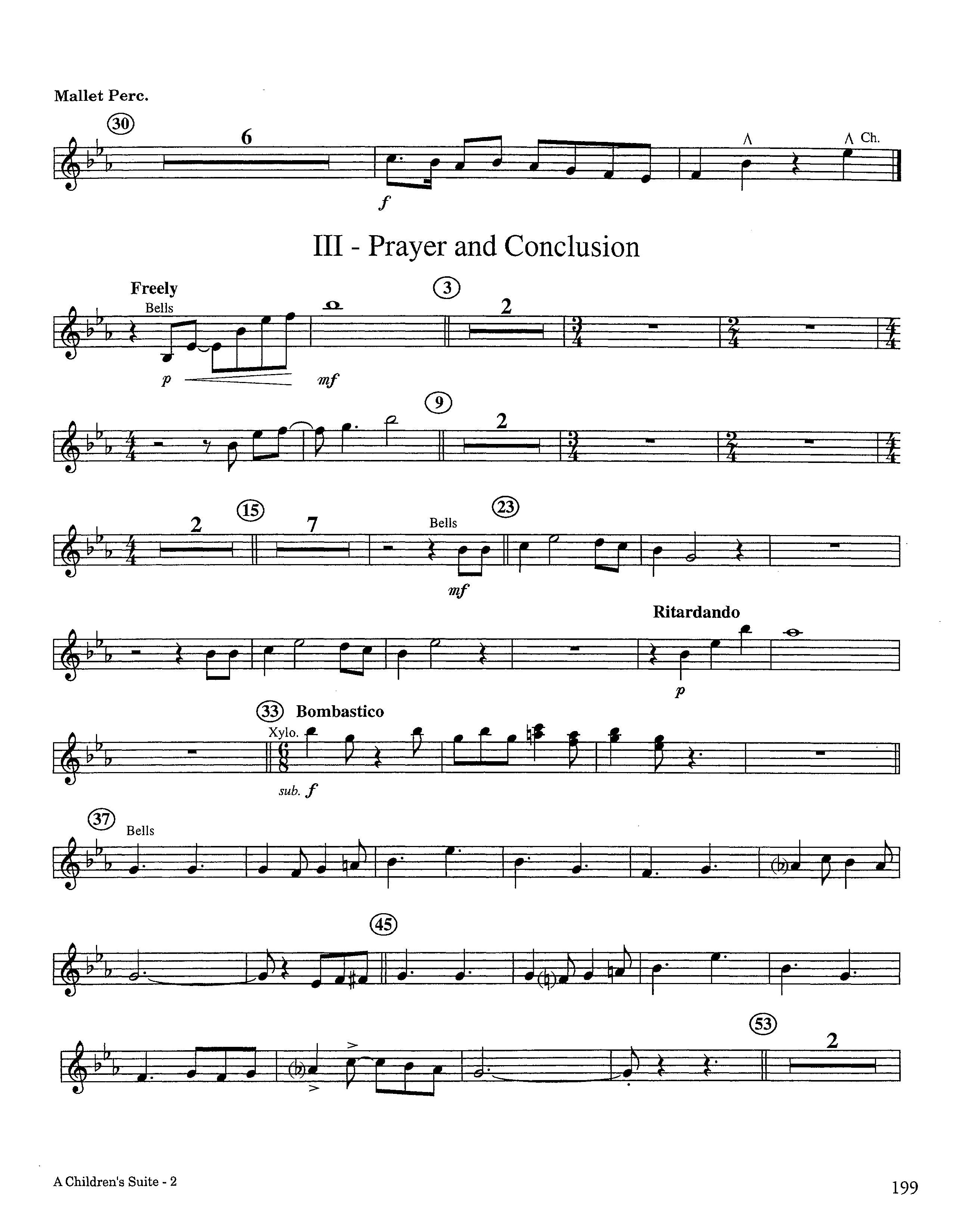 A Children's Suite (Instrumental) Mallets (Lifeway Worship / Arr. Ed Hogan)