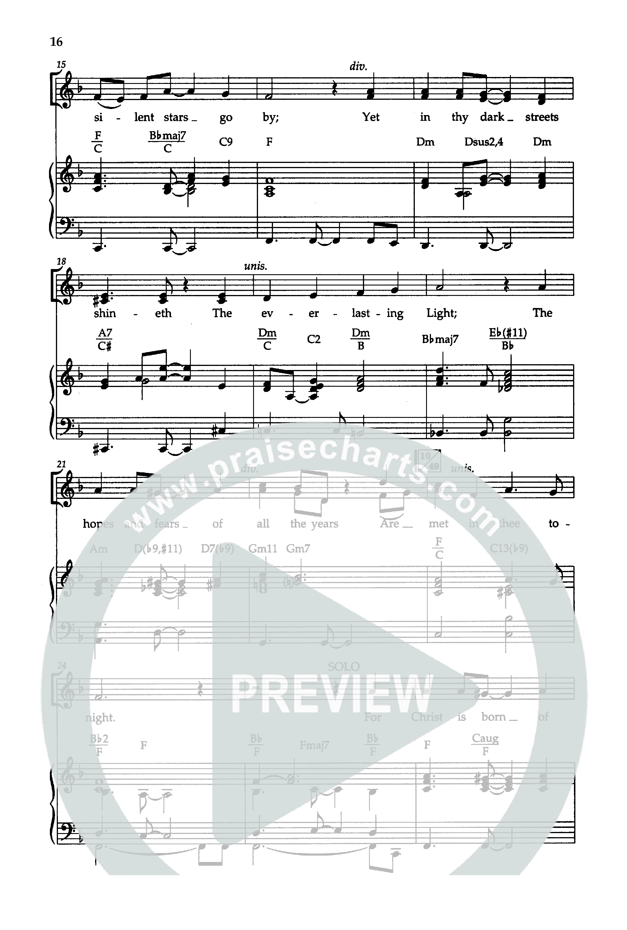 Cool Carols For Kids (10 Song Choral Collection) Song 3 (Piano SATB) (Lifeway Kids / Arr. Don Marsh)