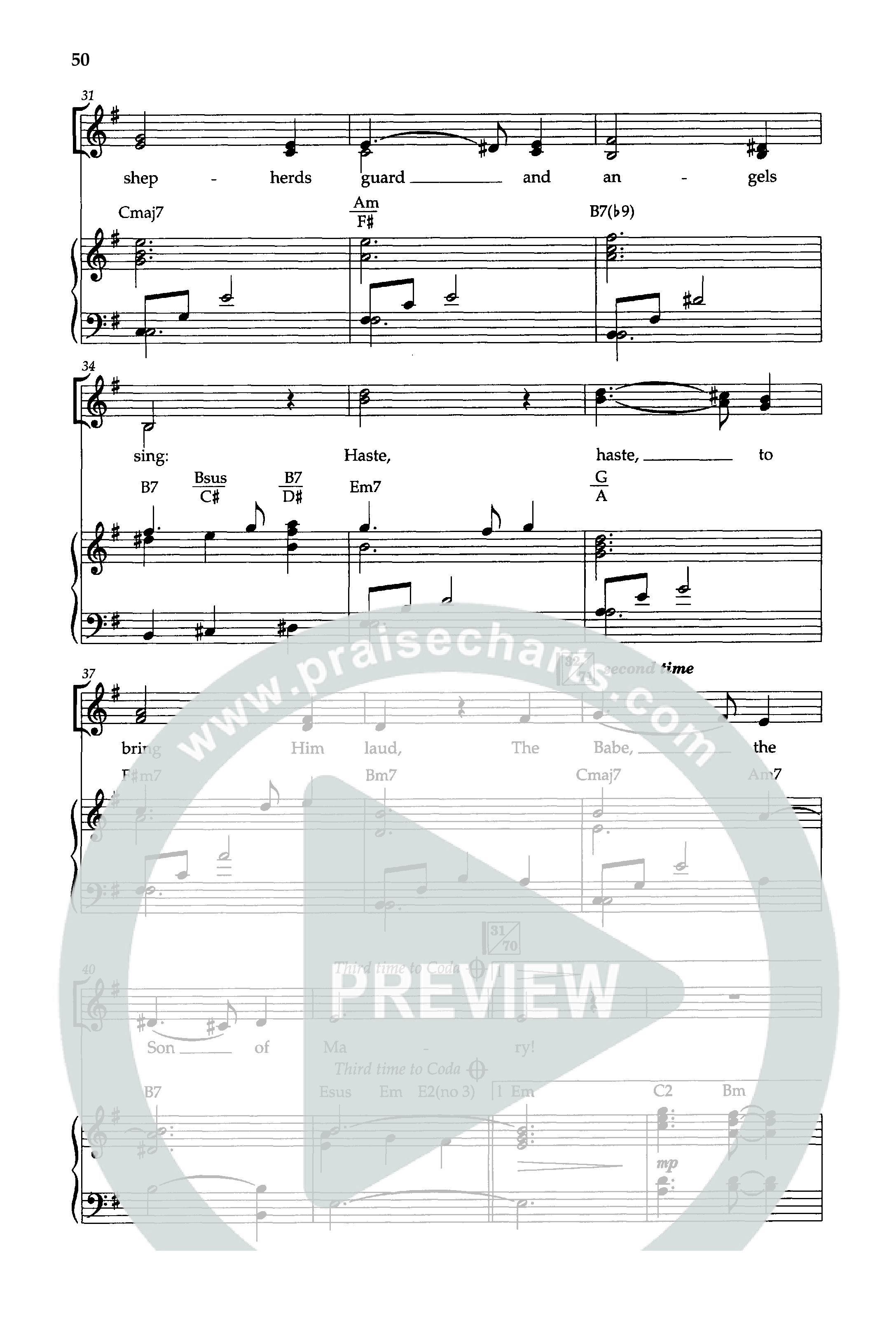 Cool Carols For Kids (10 Song Choral Collection) Song 8 (Piano SATB) (Lifeway Kids / Arr. Don Marsh)