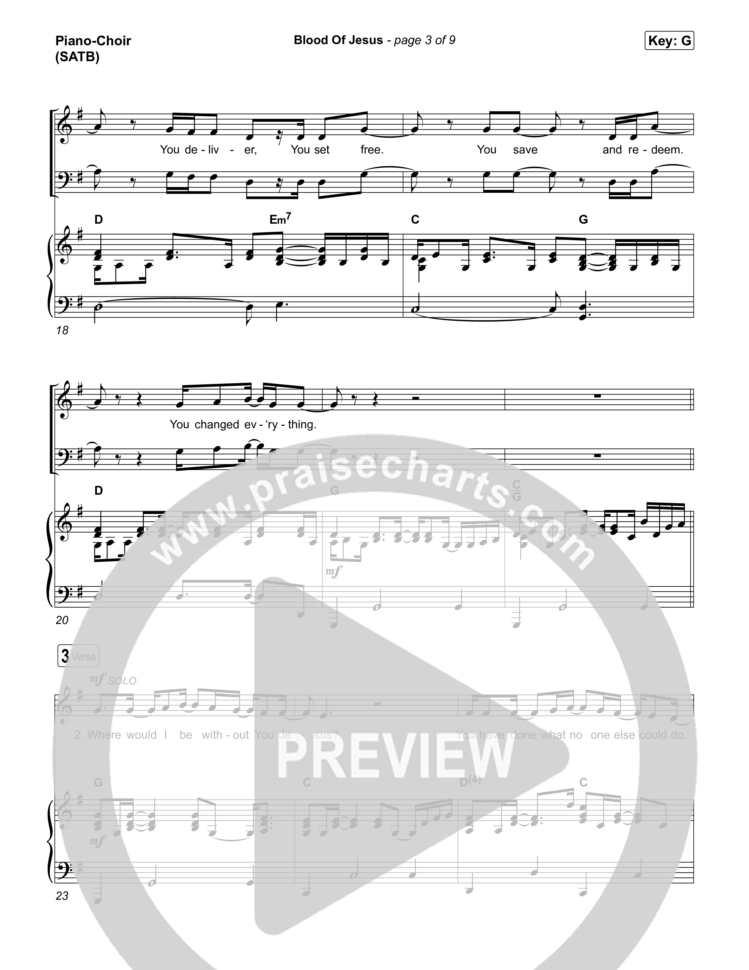 Blood Of Jesus Piano/Vocal Pack (UPPERROOM)