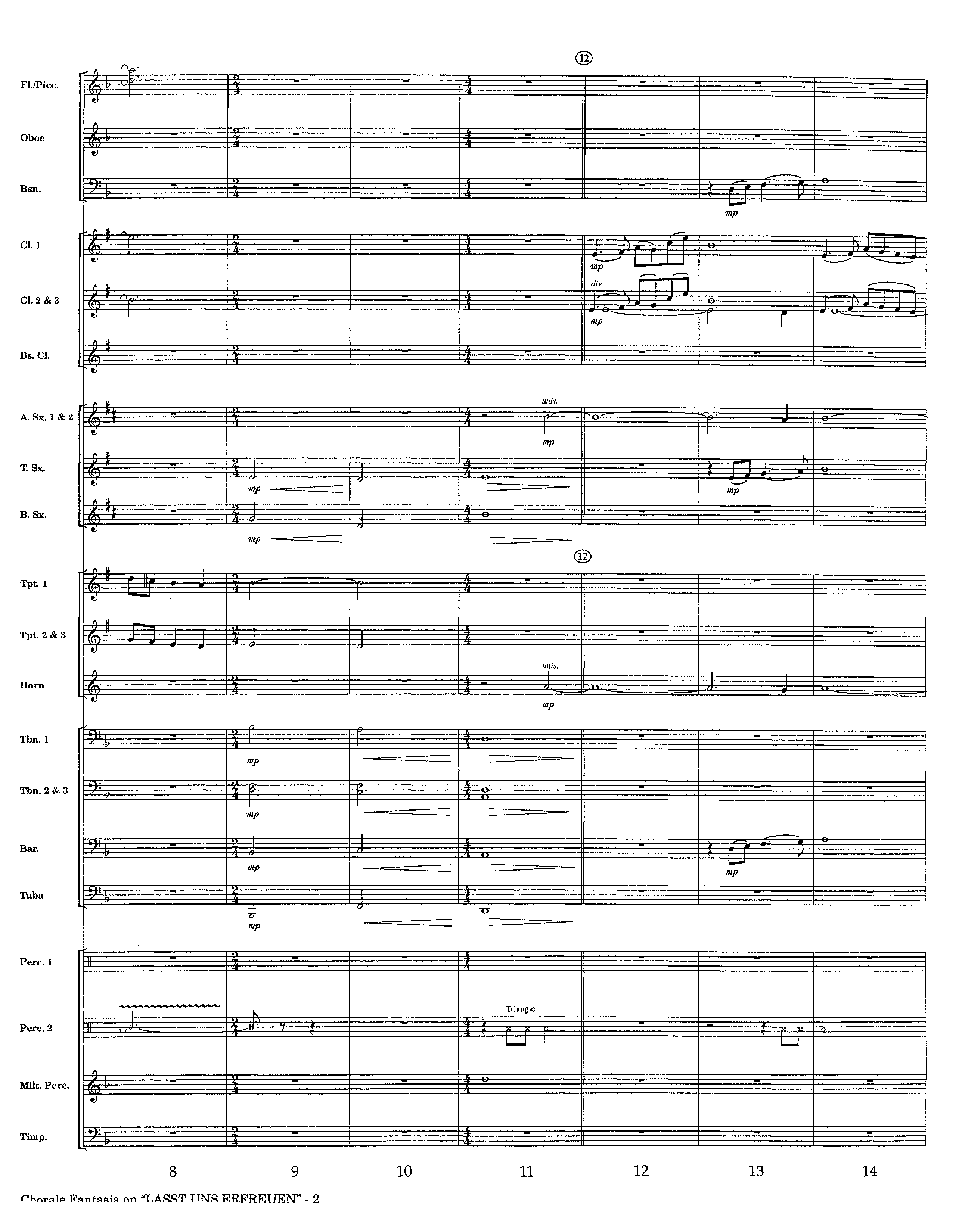 Chorale Fantasia (Instrumental) Conductor's Score (Lifeway Worship / Arr. Jeff Cranfill)