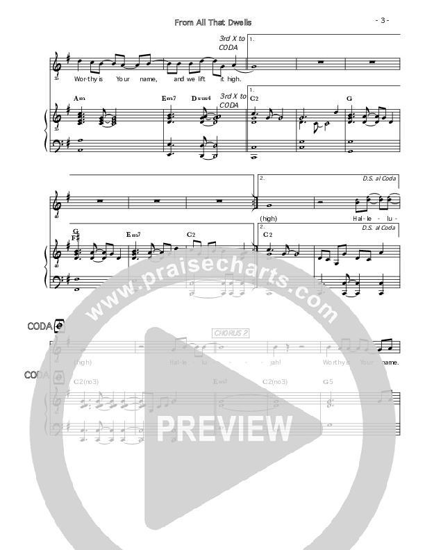 From All That Dwells Lead & Piano (Symphony In Red)