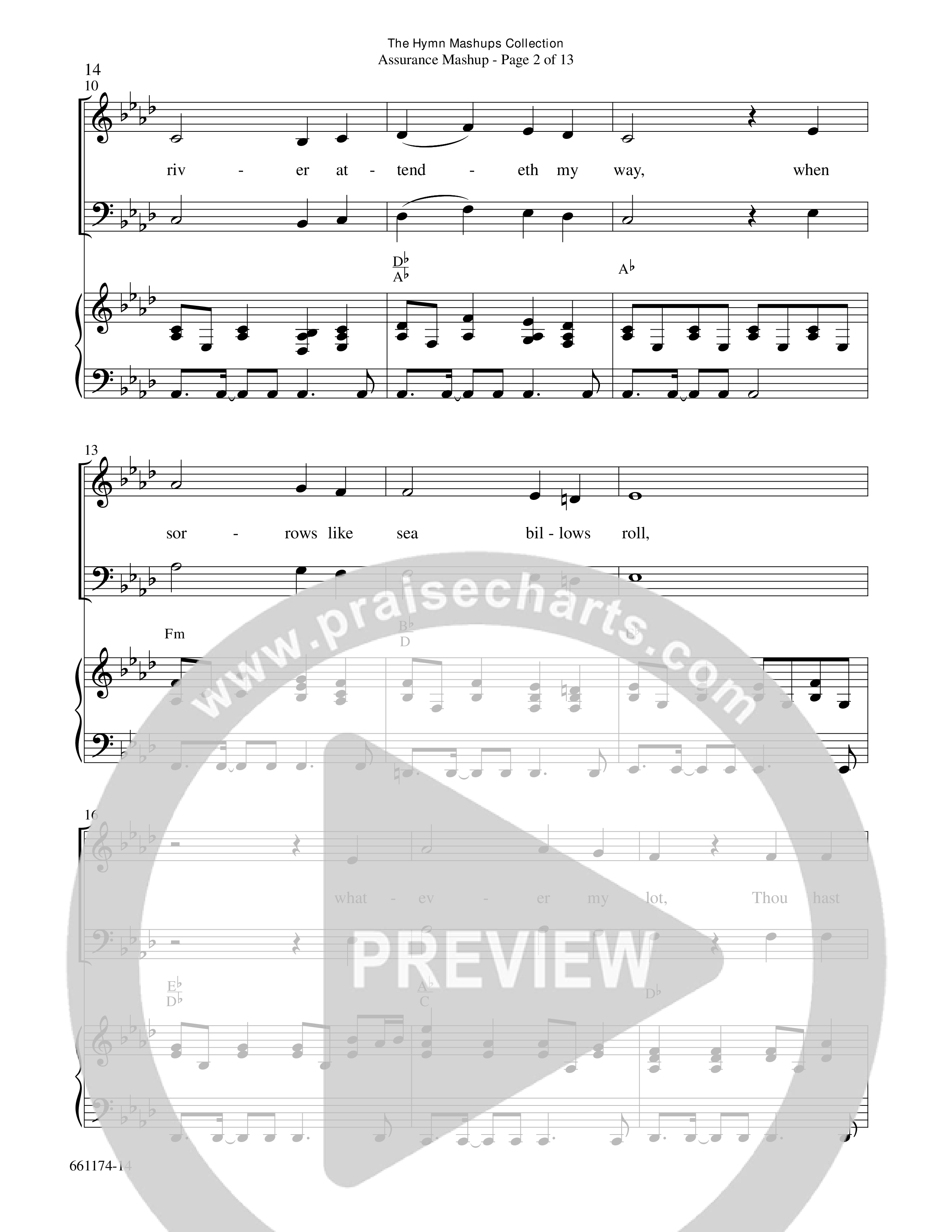 The Hymn Mashups Collection (9 Song Choral Collection) Song 2 (Piano SATB) (Word Music Choral / Arr. Cliff Duren)