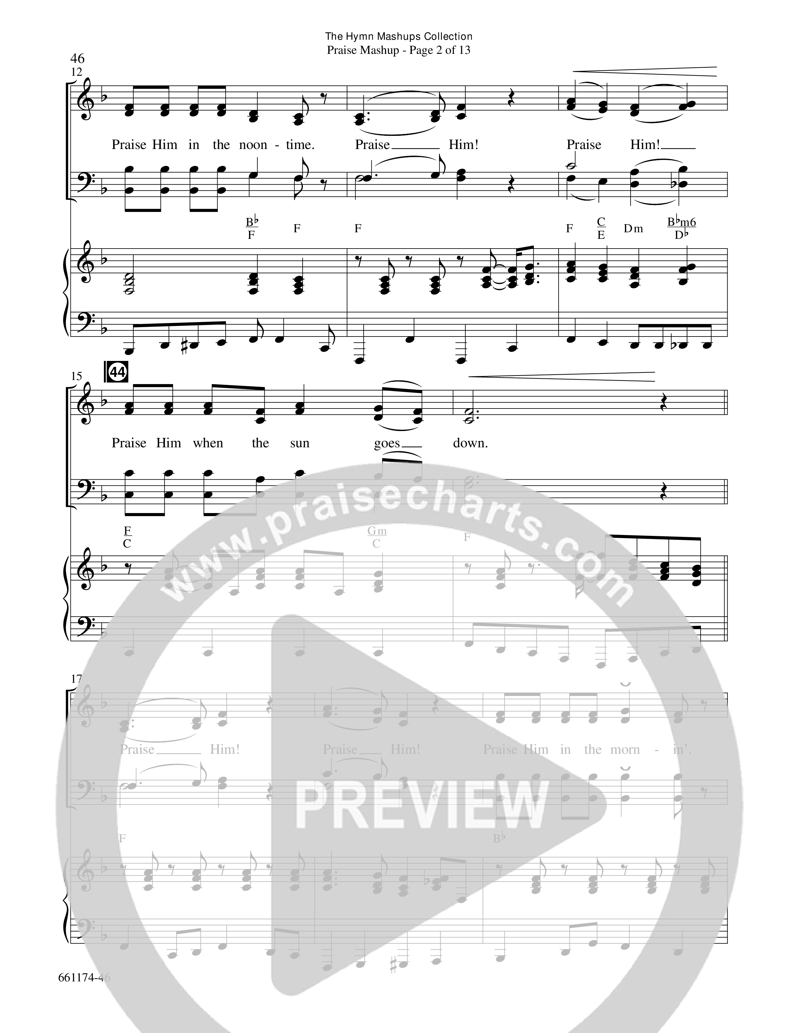 The Hymn Mashups Collection (9 Song Choral Collection) Song 5 (Piano SATB) (Word Music Choral / Arr. Cliff Duren)