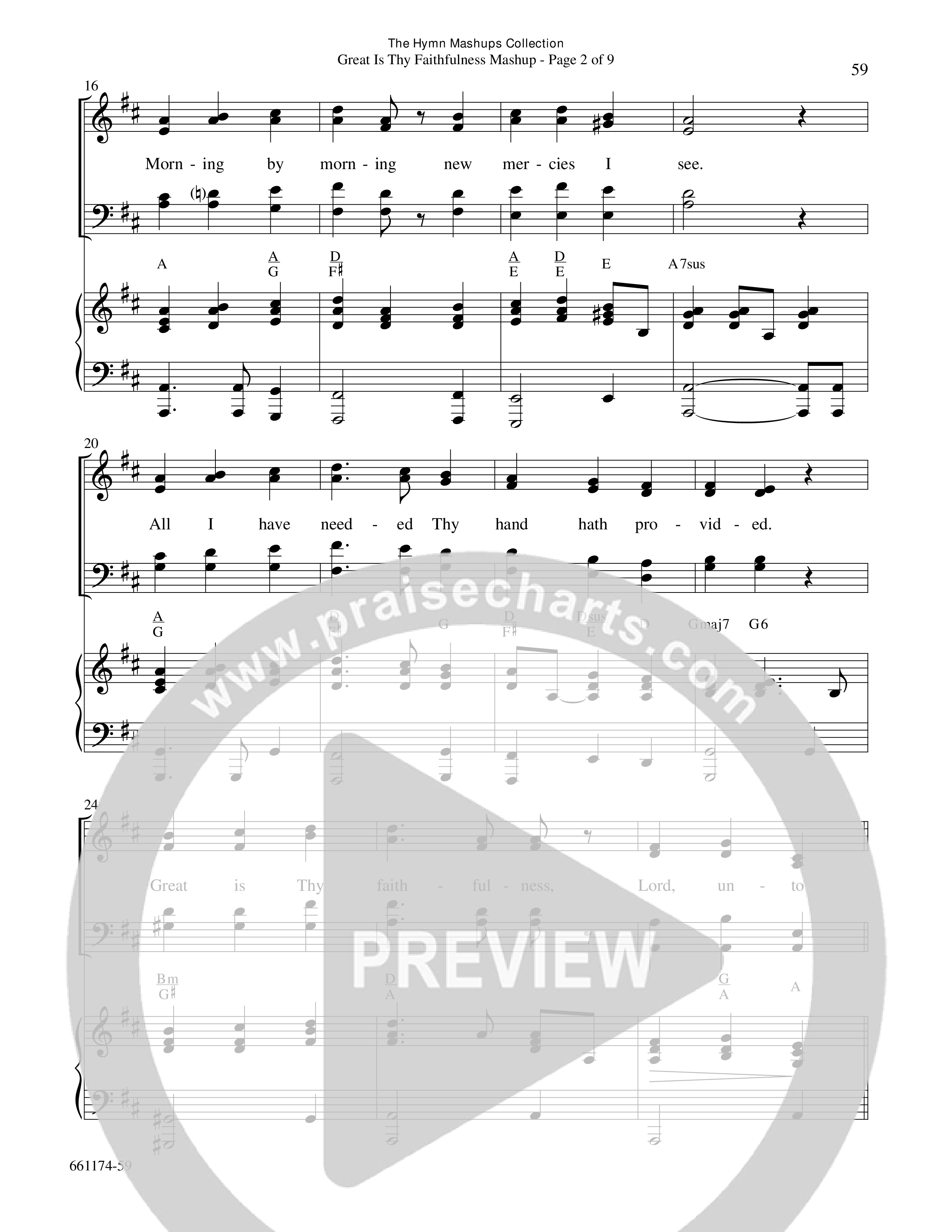 The Hymn Mashups Collection (9 Song Choral Collection) Song 6 (Piano SATB) (Word Music Choral / Arr. Cliff Duren)