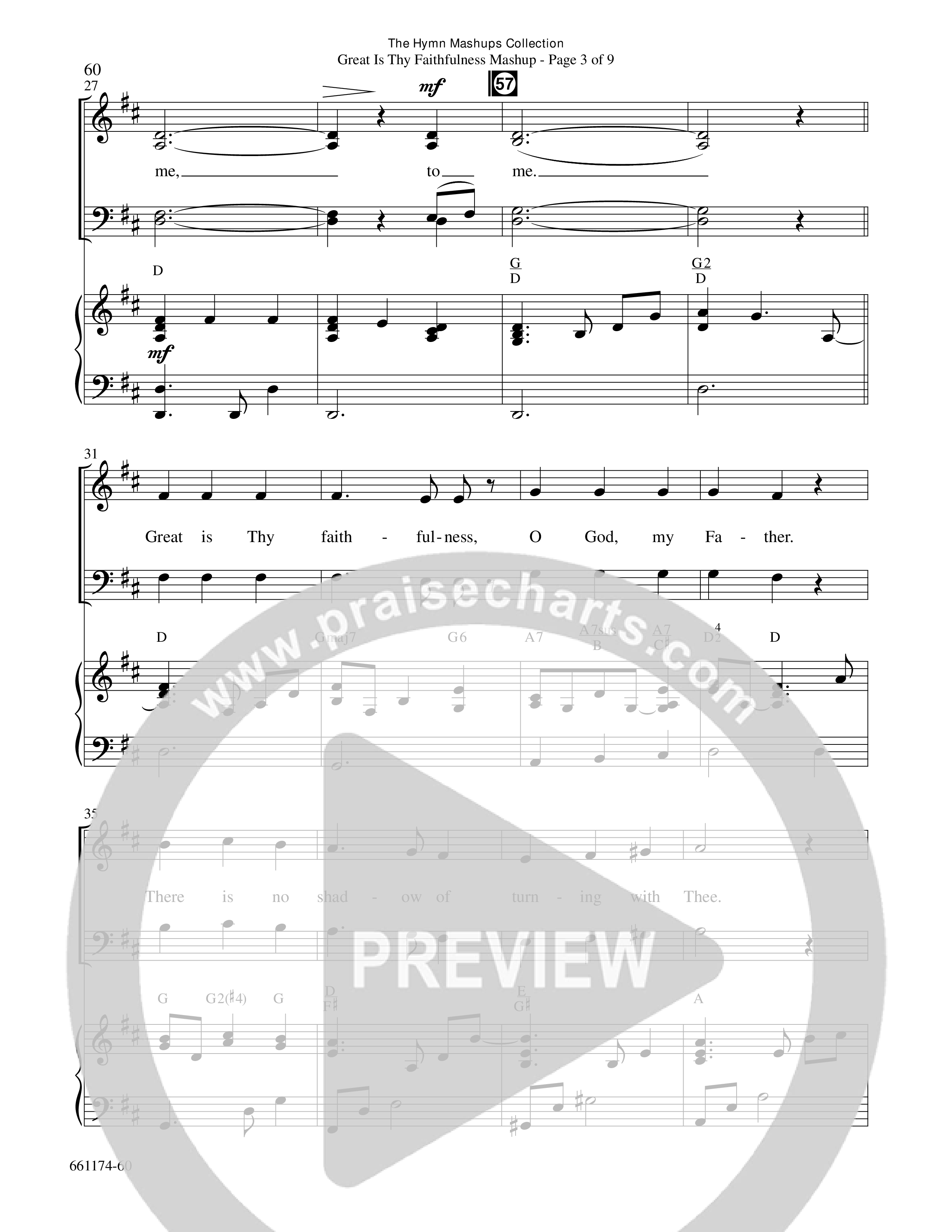 The Hymn Mashups Collection (9 Song Choral Collection) Song 6 (Piano SATB) (Word Music Choral / Arr. Cliff Duren)