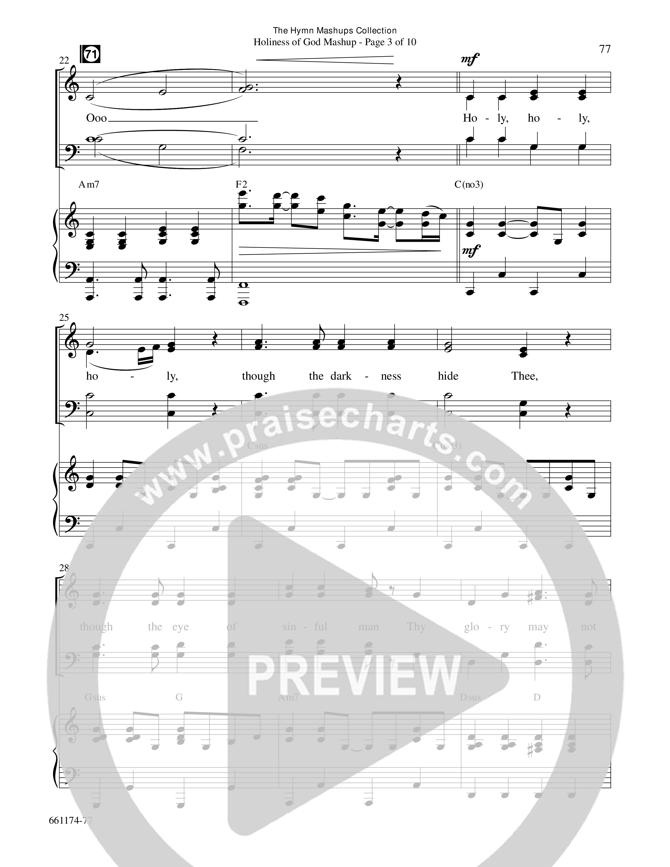 The Hymn Mashups Collection (9 Song Choral Collection) Song 8 (Piano SATB) (Word Music Choral / Arr. Cliff Duren)