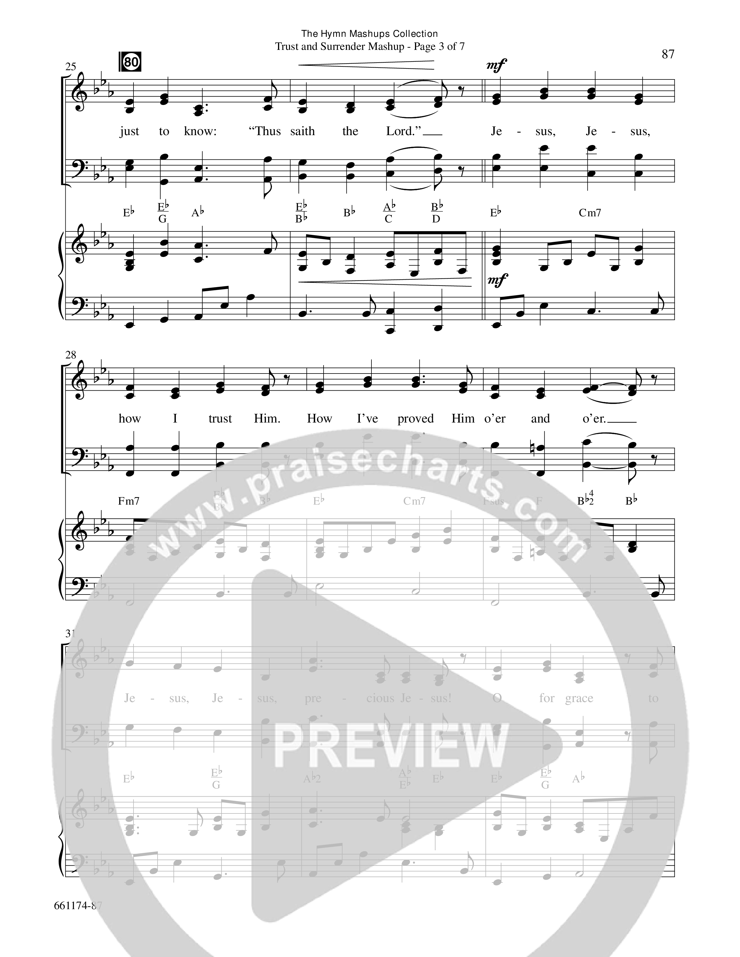 The Hymn Mashups Collection (9 Song Choral Collection) Song 9 (Piano SATB) (Word Music Choral / Arr. Cliff Duren)