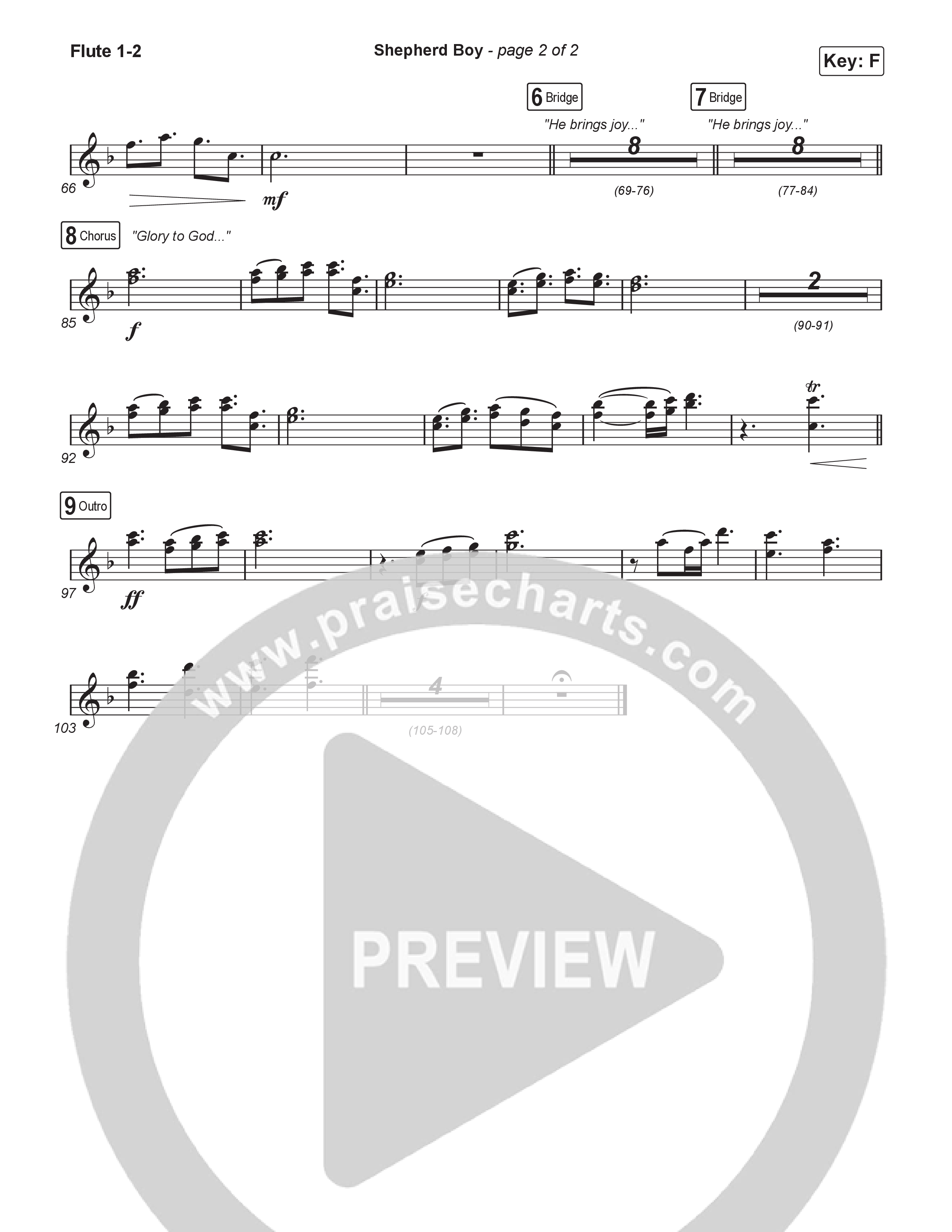 Shepherd Boy (Worship Choir/SAB) Wind Pack (Phil Wickham / Arr. Luke Gambill)