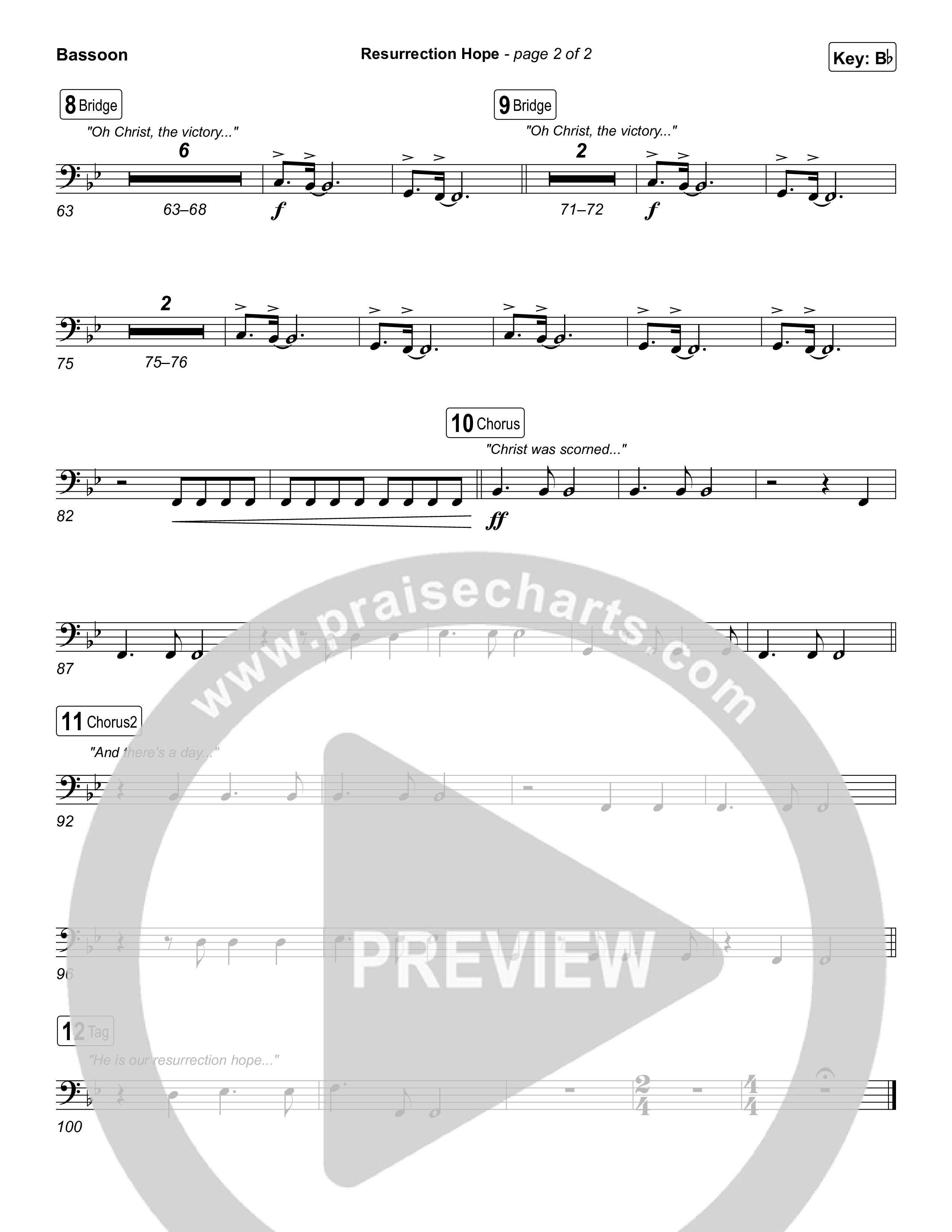 Resurrection Hope Bassoon (Aaron Williams)