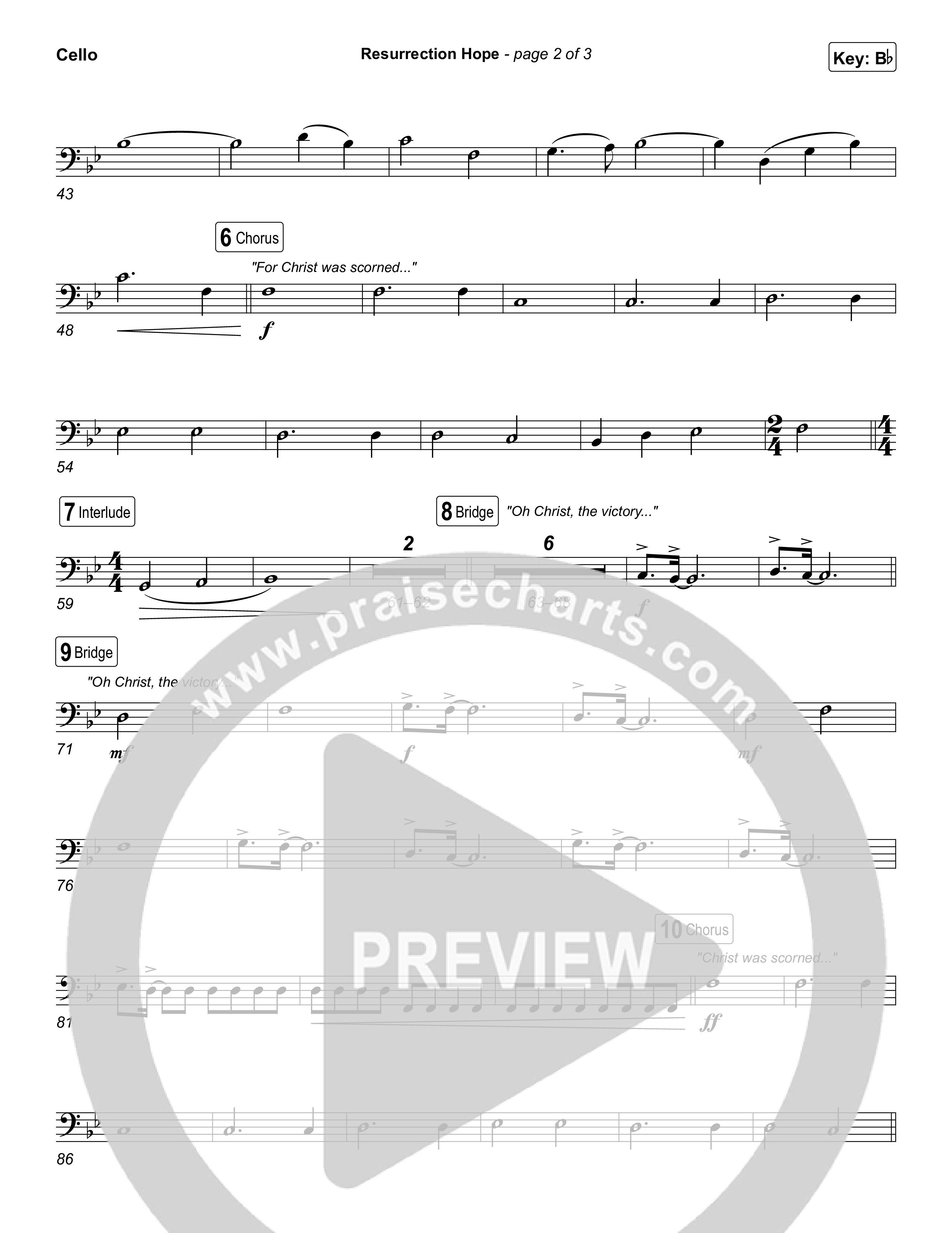 Resurrection Hope Cello (Aaron Williams)