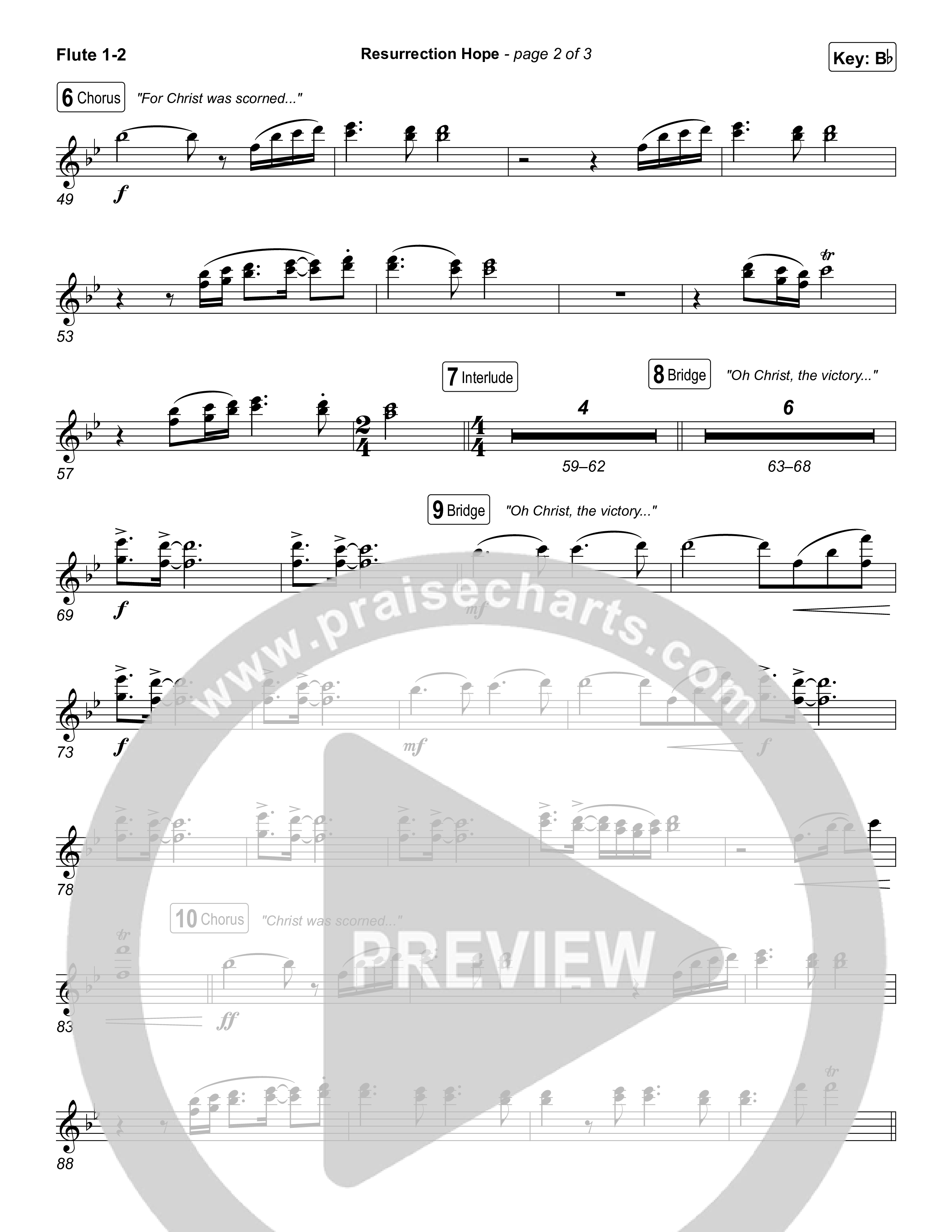 Resurrection Hope Flute 1,2 (Aaron Williams)