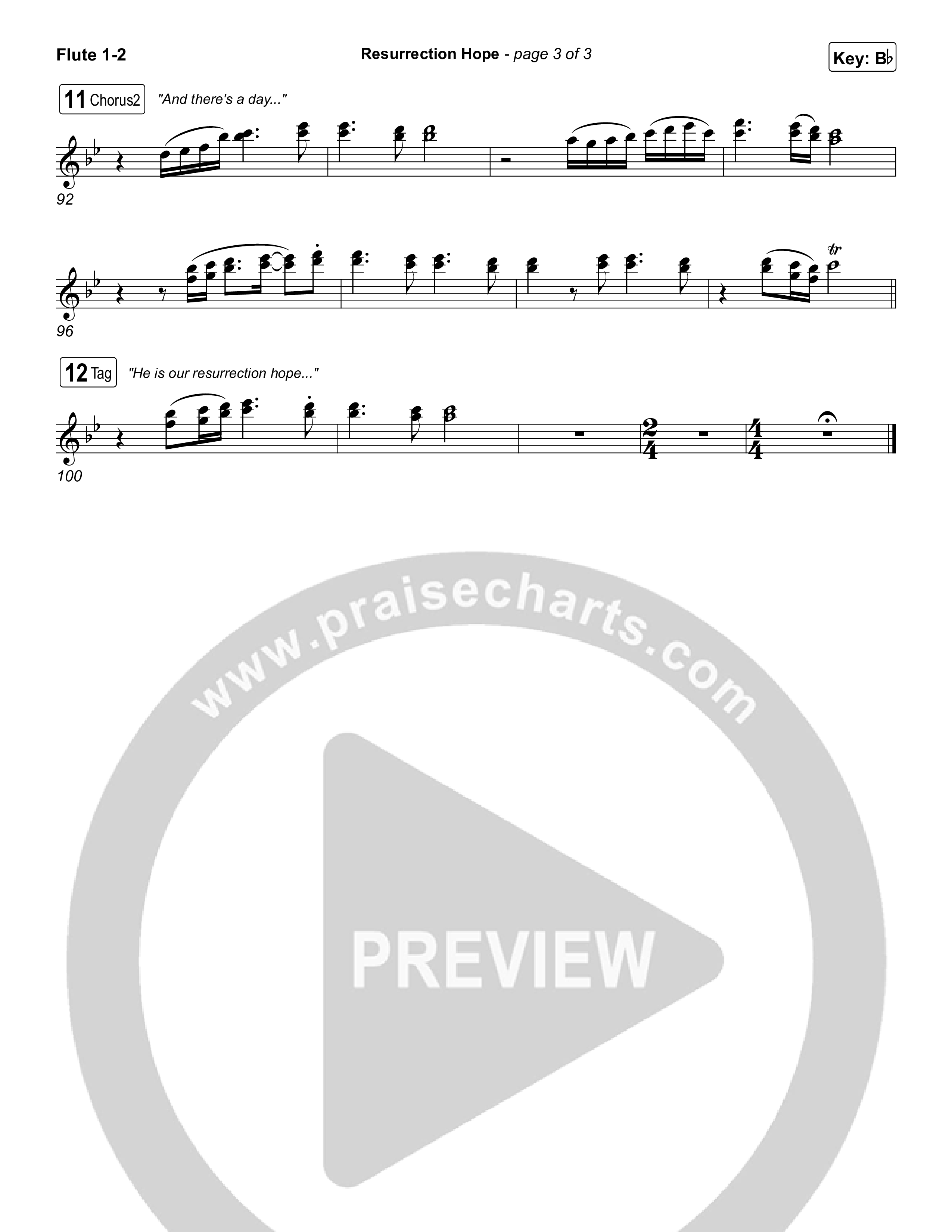 Resurrection Hope Flute 1,2 (Aaron Williams)