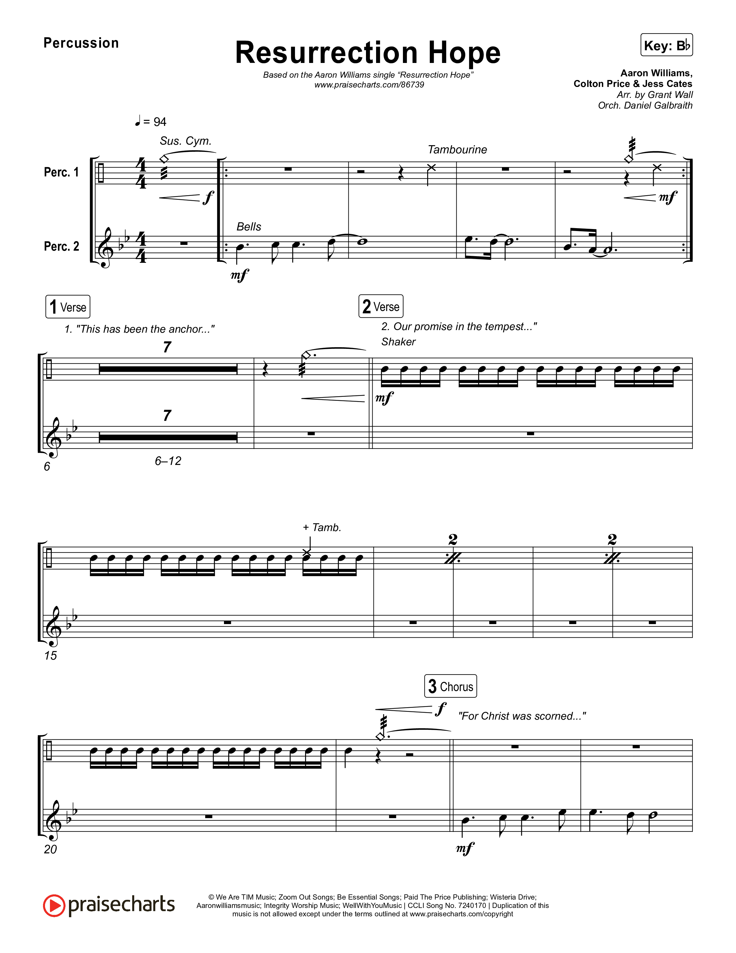 Resurrection Hope Percussion (Aaron Williams)