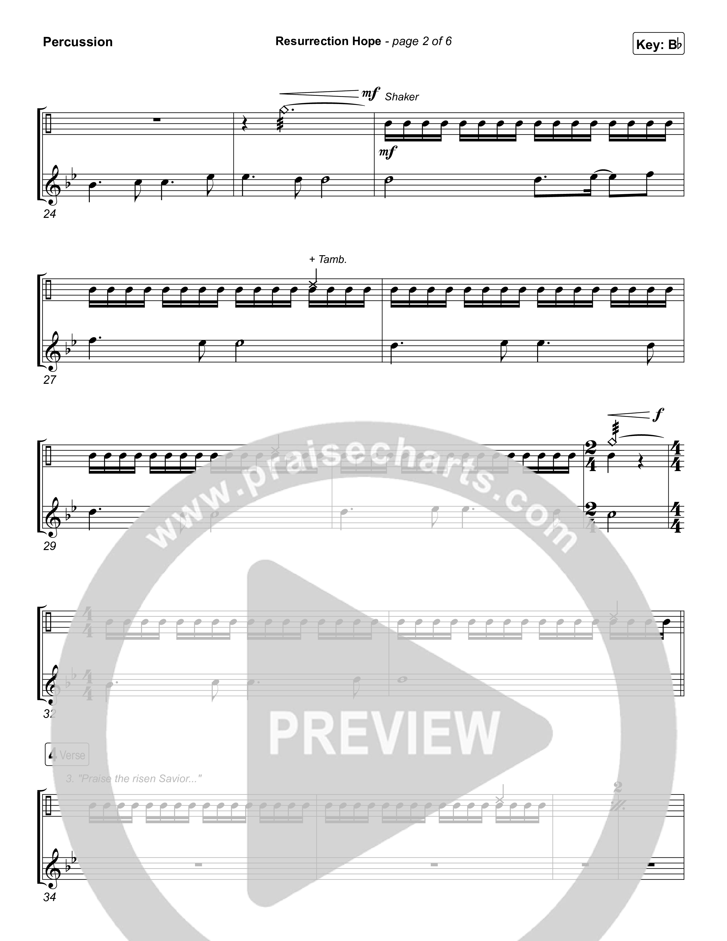 Resurrection Hope Percussion (Aaron Williams)