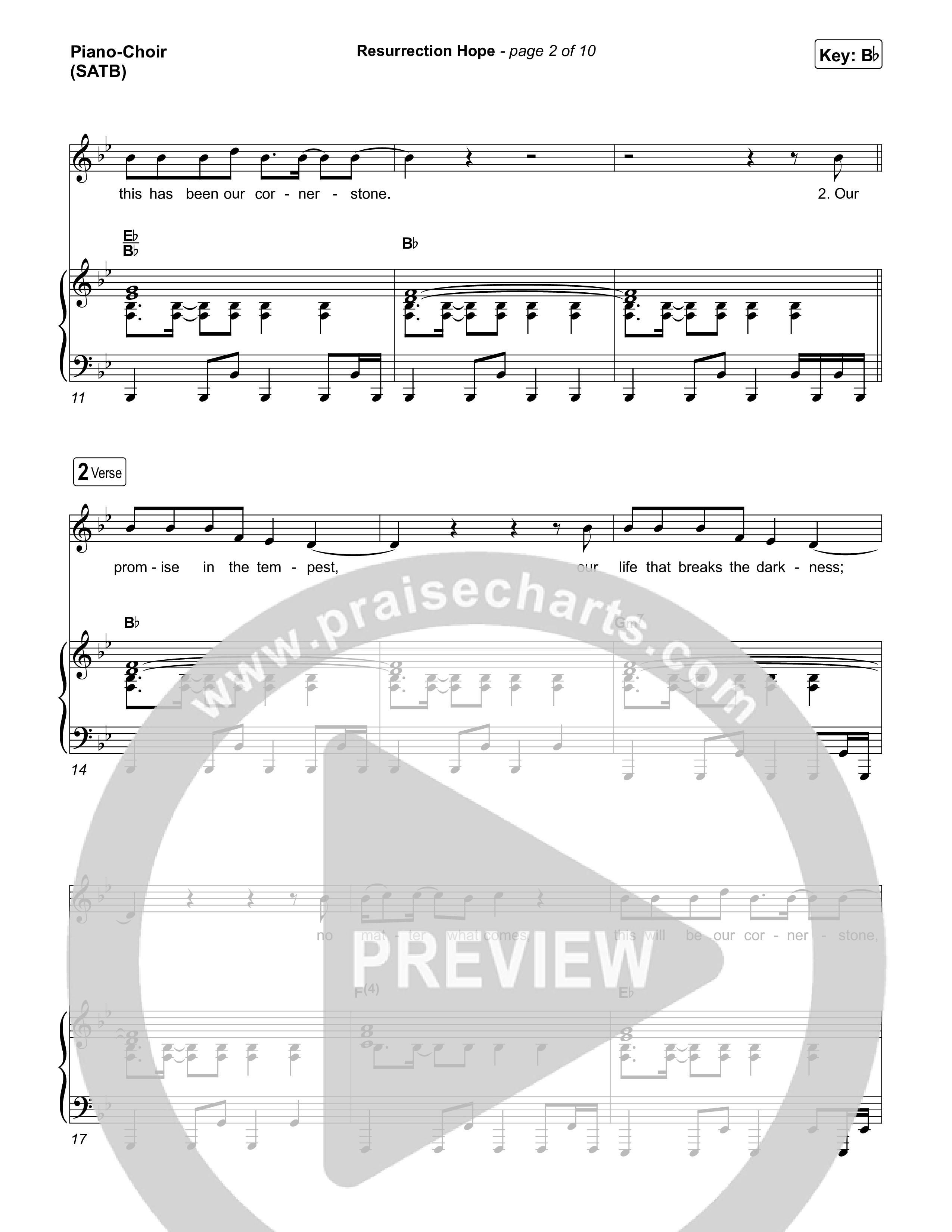 Resurrection Hope Piano/Vocal Pack (Aaron Williams)