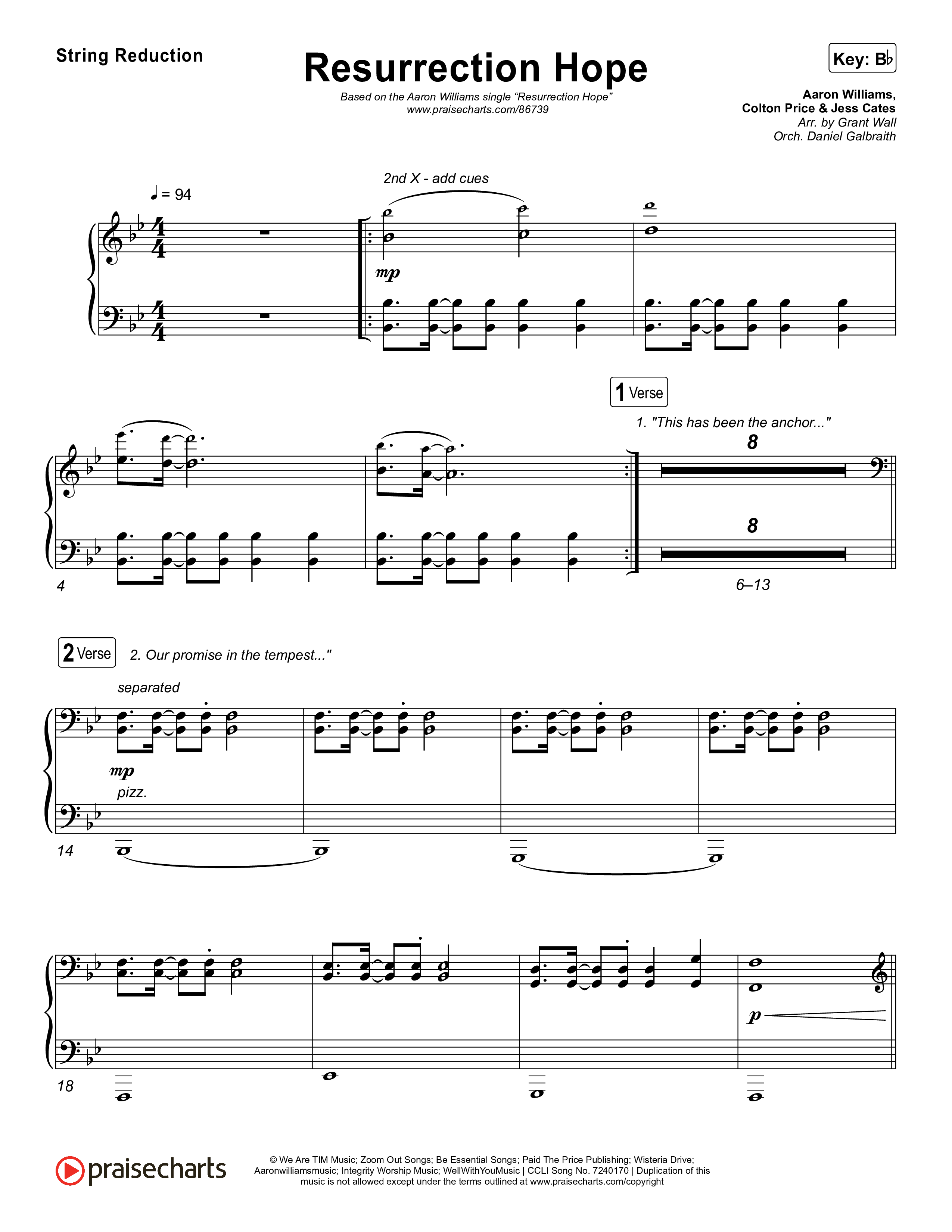 Resurrection Hope String Reduction (Aaron Williams)