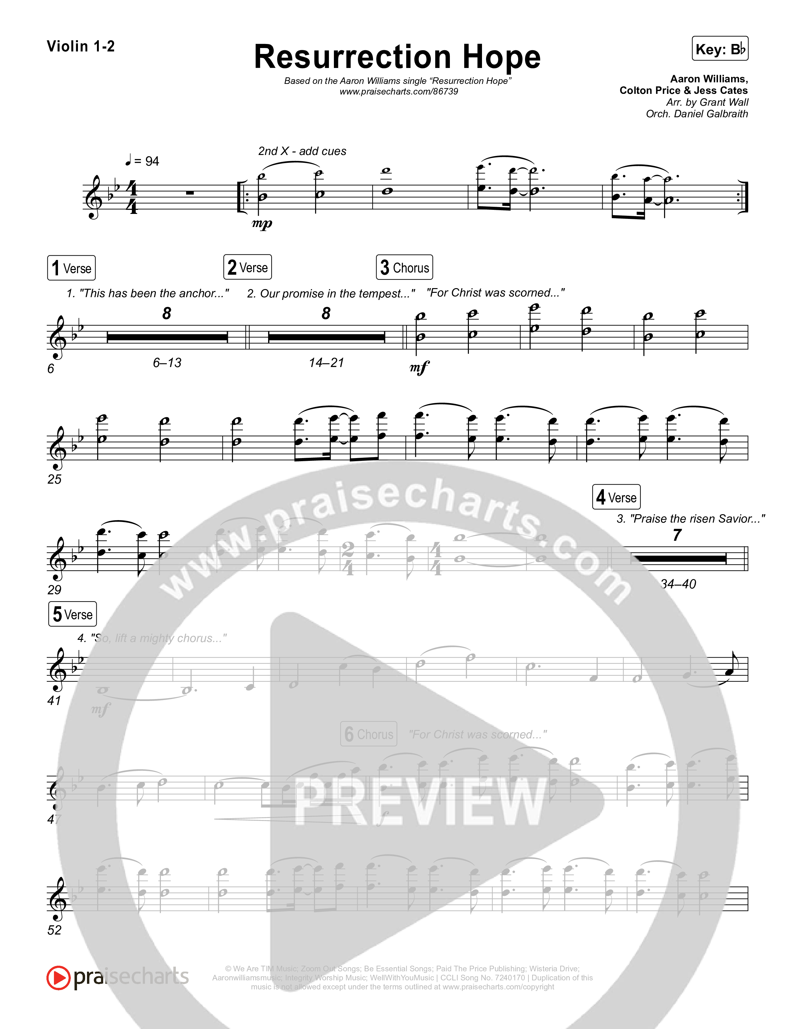 Resurrection Hope String Pack (Aaron Williams)