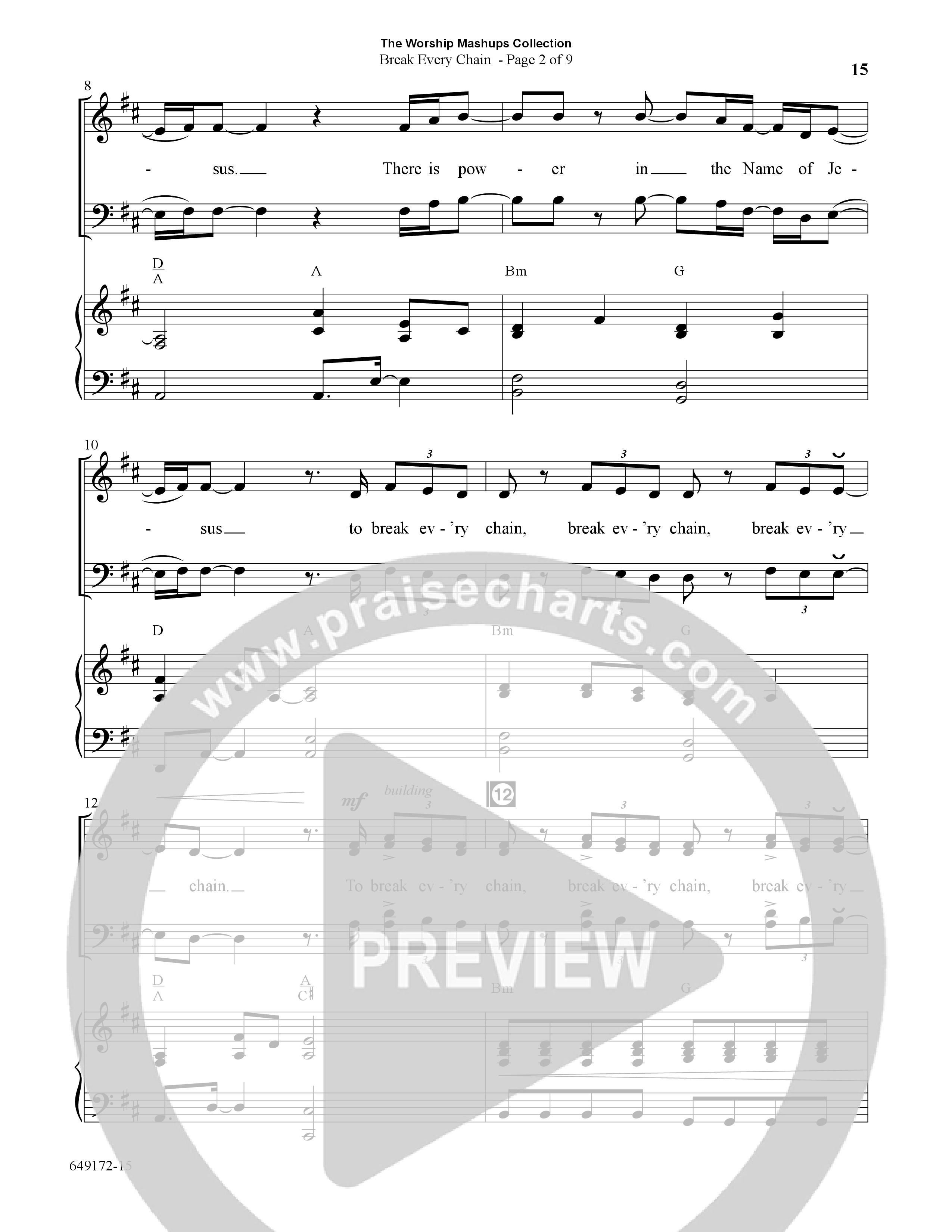 The Worship Mashups Collection (9 Song Choral Collection) Song 2 (Piano SATB) (Word Music Choral / Arr. Cliff Duren)