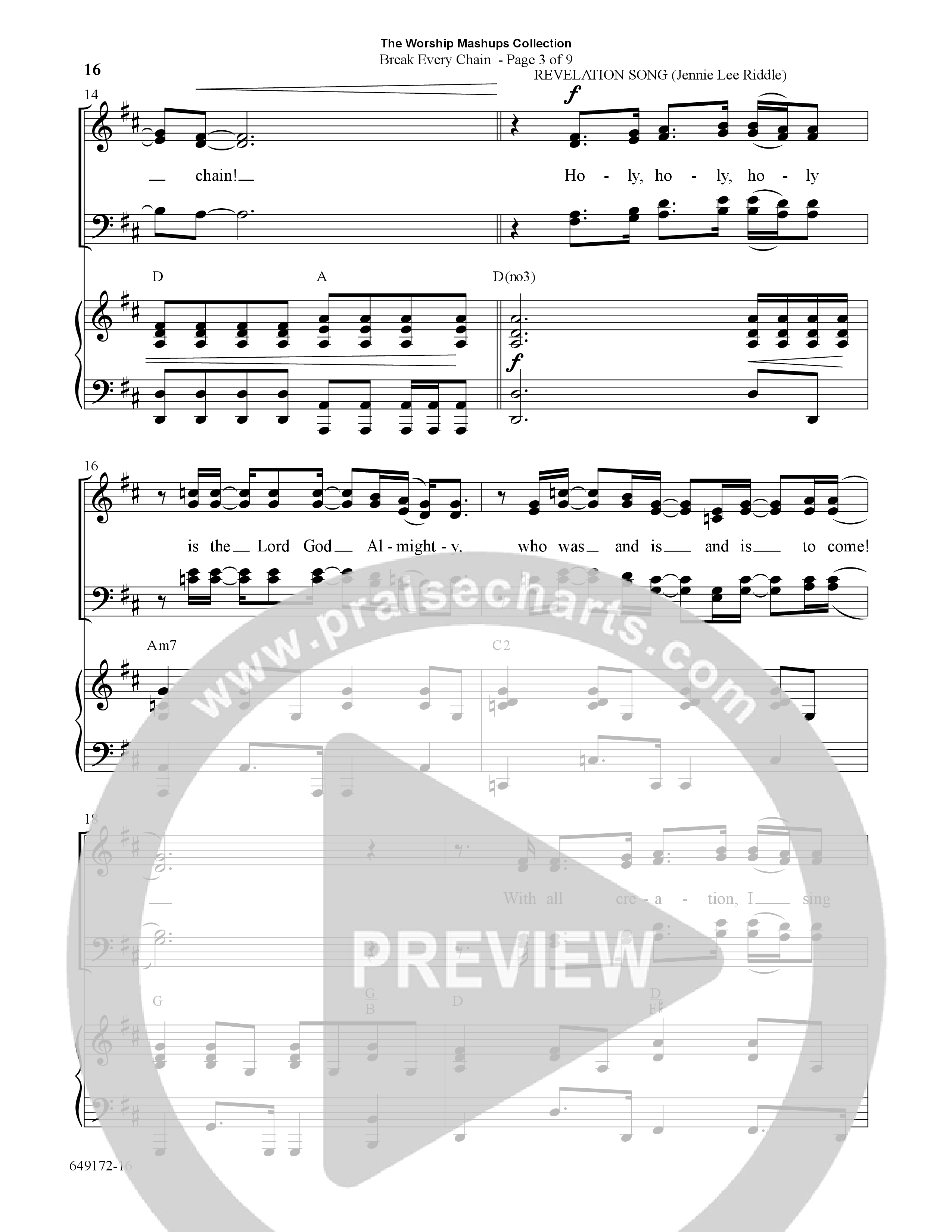 The Worship Mashups Collection (9 Song Choral Collection) Song 2 (Piano SATB) (Word Music Choral / Arr. Cliff Duren)