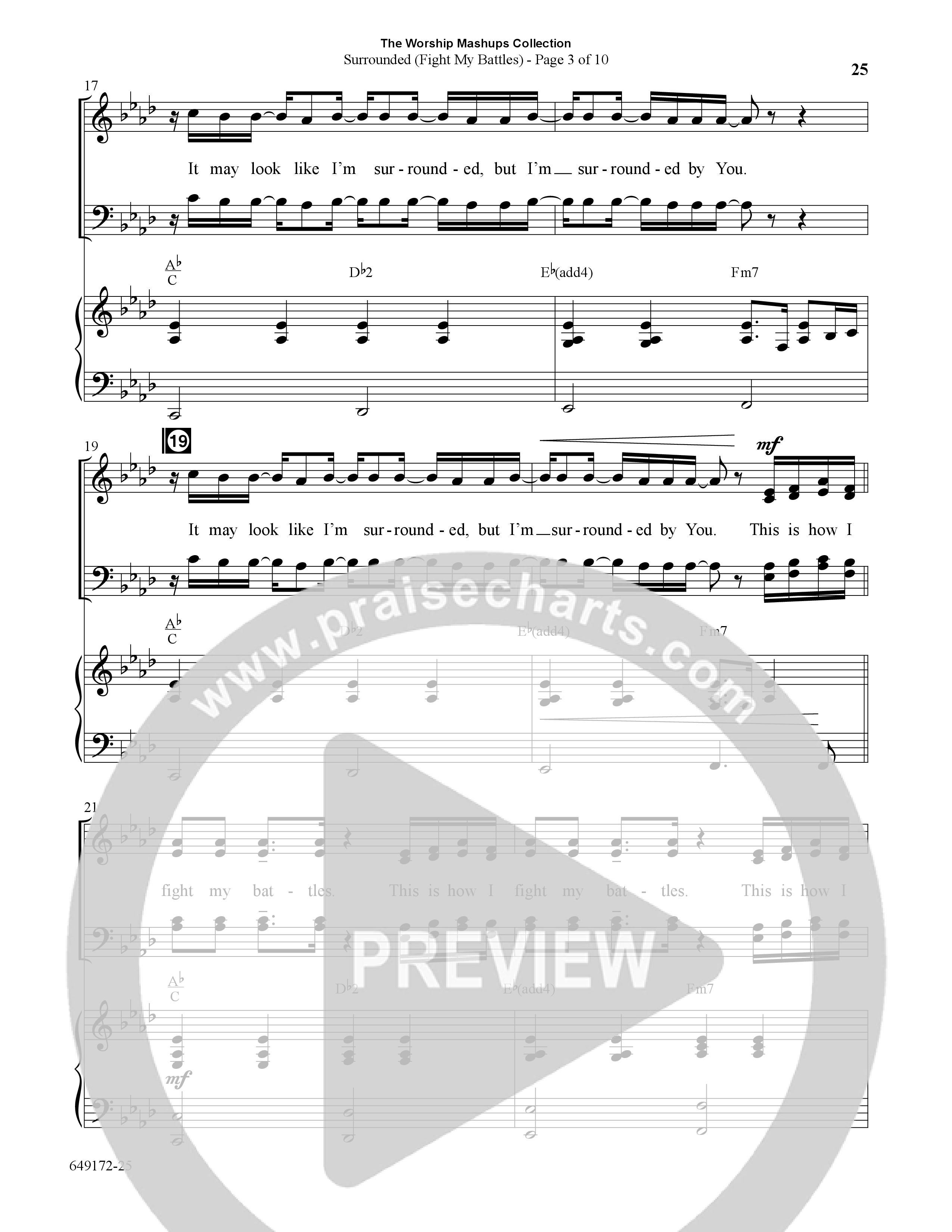 The Worship Mashups Collection (9 Song Choral Collection) Song 3 (Piano SATB) (Word Music Choral / Arr. Cliff Duren)