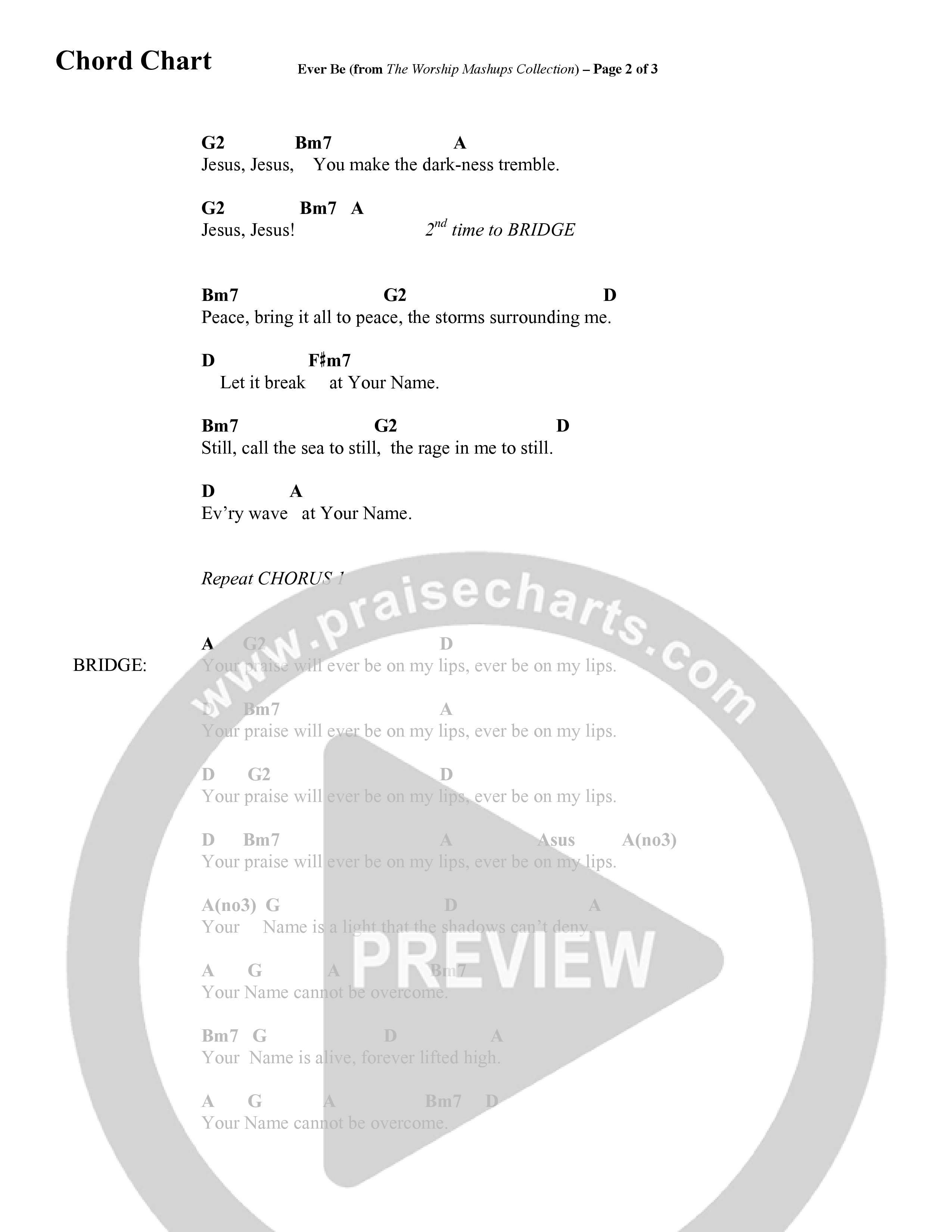 The Worship Mashups Collection (9 Song Choral Collection) Song 5 (Lead & Chords) (Word Music Choral / Arr. Cliff Duren)