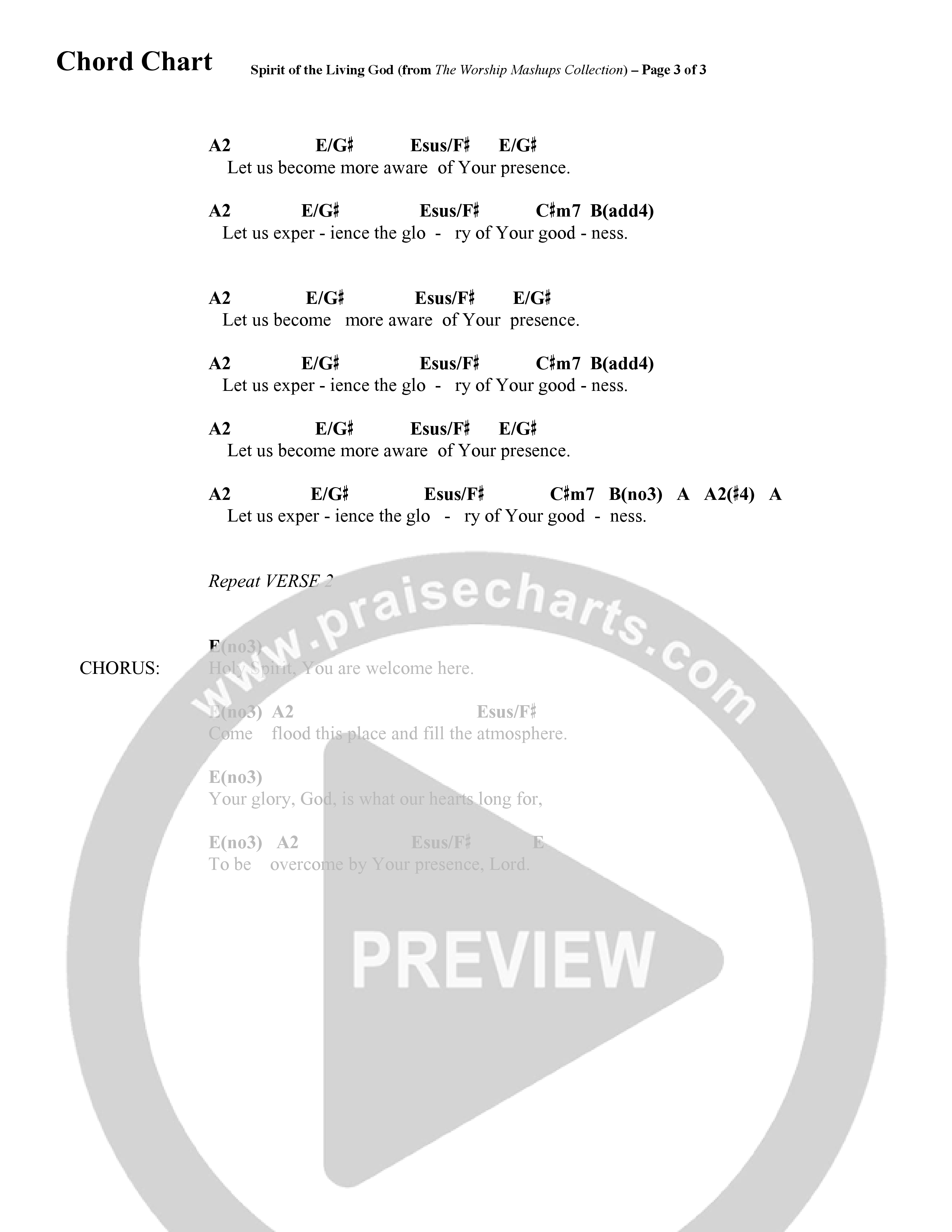The Worship Mashups Collection (9 Song Choral Collection) Song 7 (Lead & Chords) (Word Music Choral / Arr. Cliff Duren)