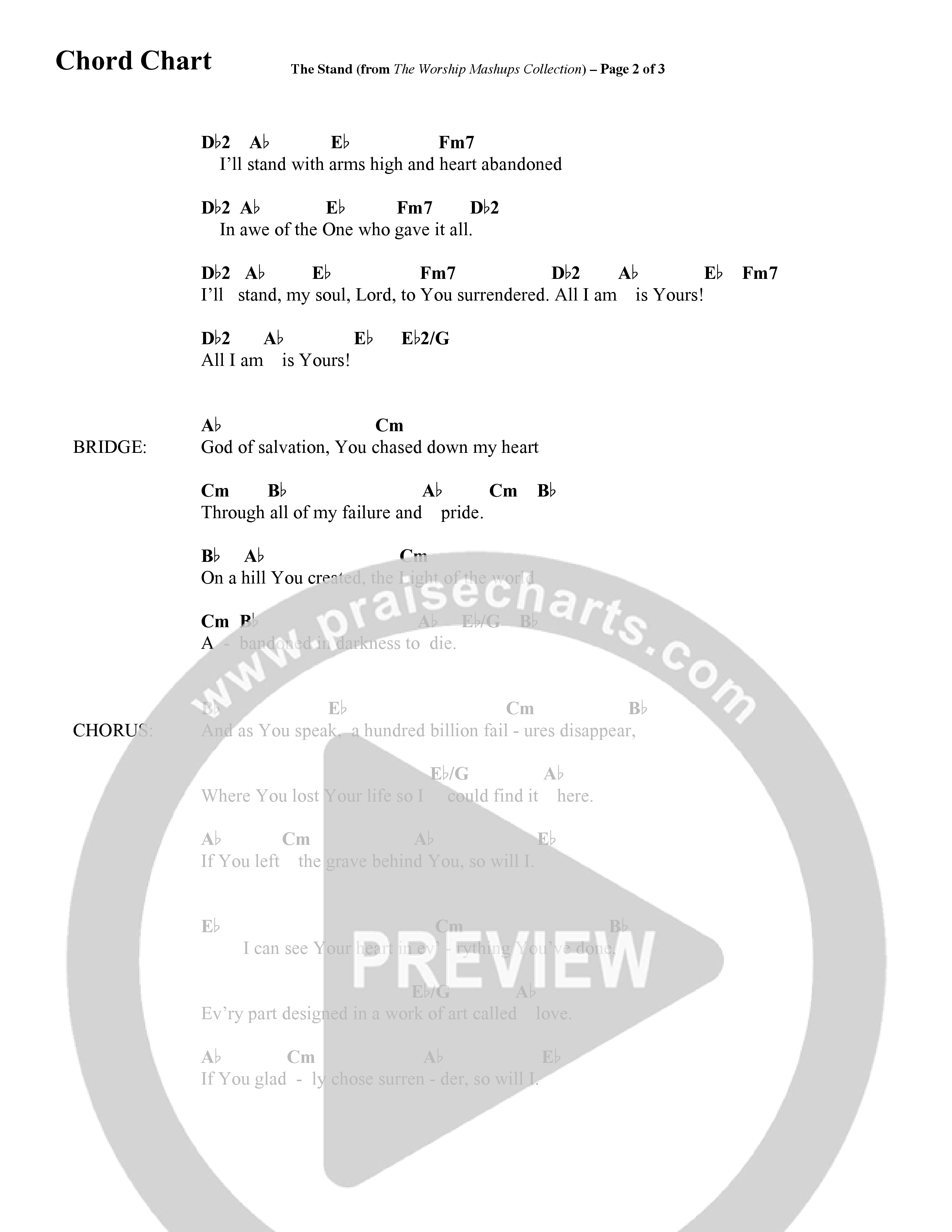 The Worship Mashups Collection (9 Song Choral Collection) Song 8 (Lead & Chords) (Word Music Choral / Arr. Cliff Duren)