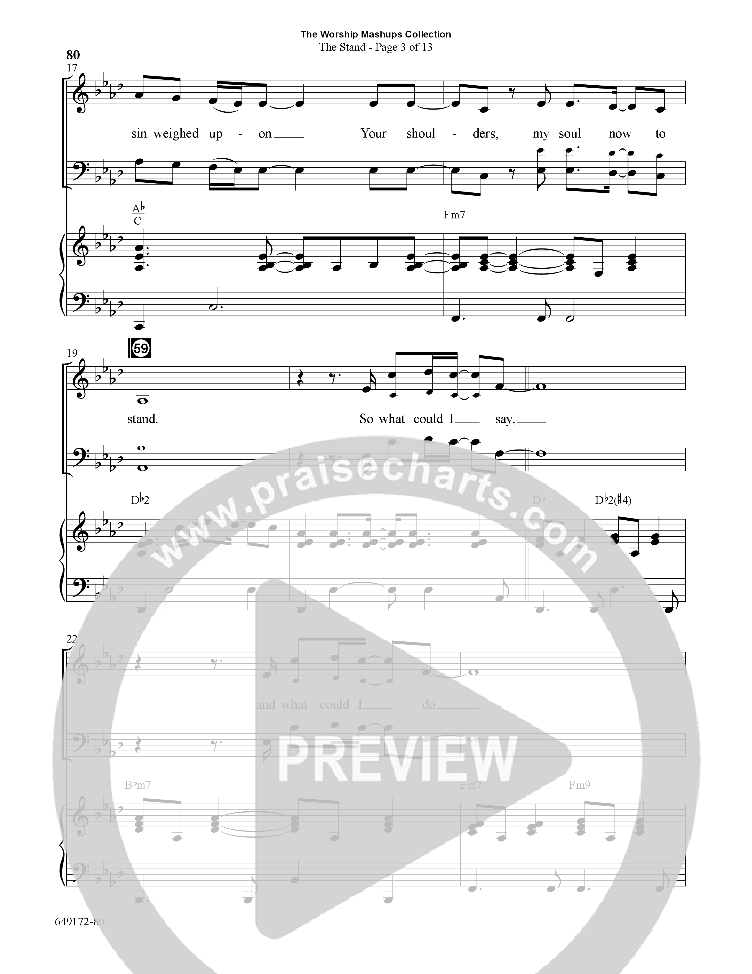 The Worship Mashups Collection (9 Song Choral Collection) Song 8 (Piano SATB) (Word Music Choral / Arr. Cliff Duren)